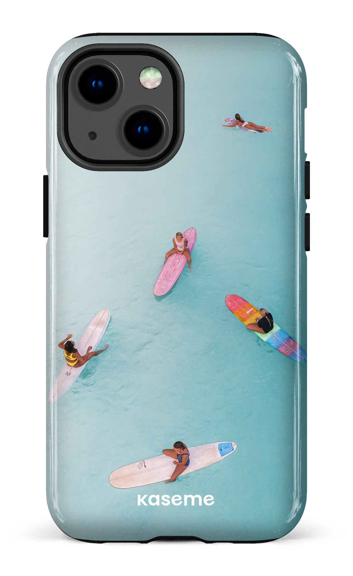 Surfer Girls by Ben Mackay - iPhone 13 Mini
