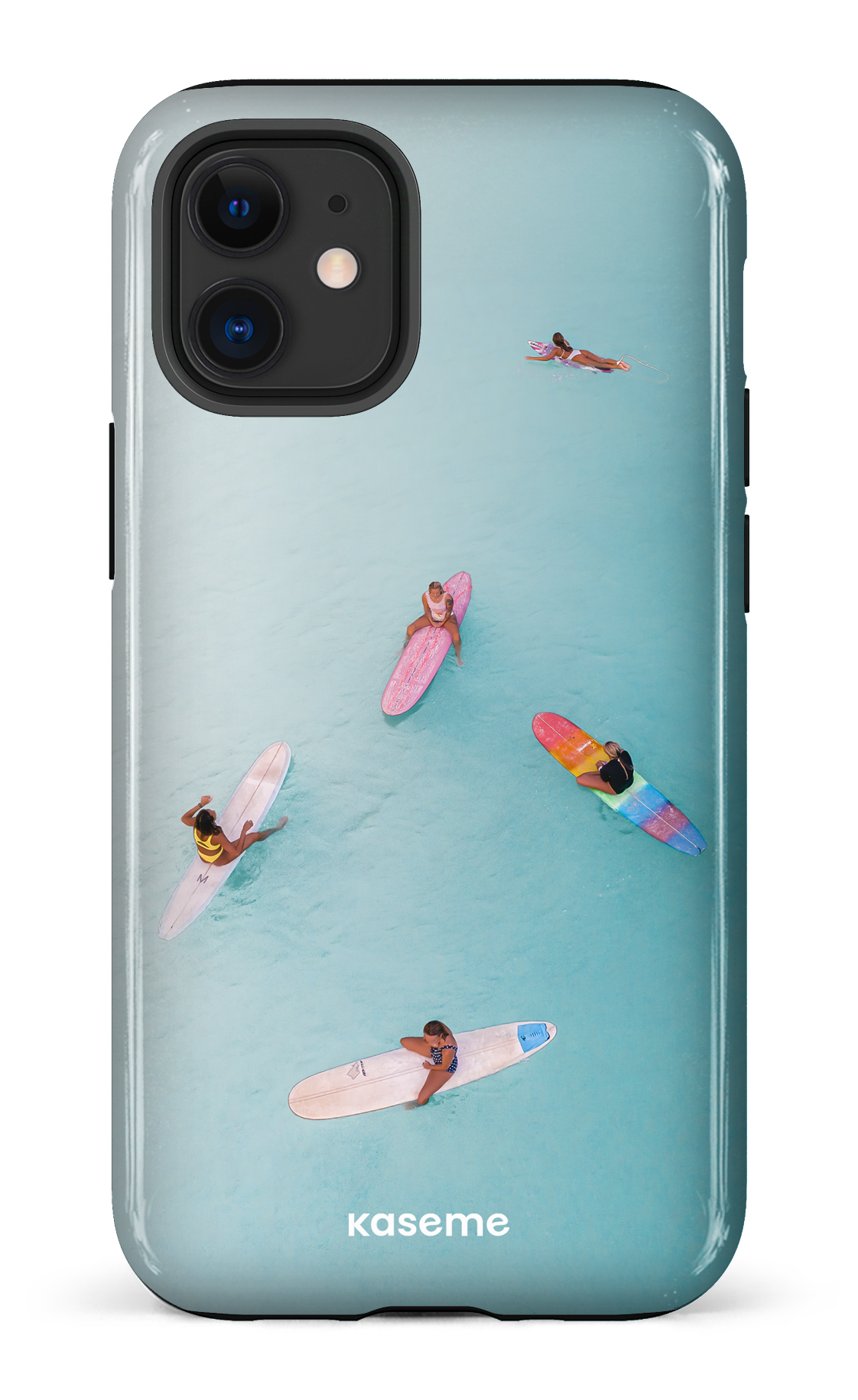 Surfer Girls by Ben Mackay - iPhone 12 Mini