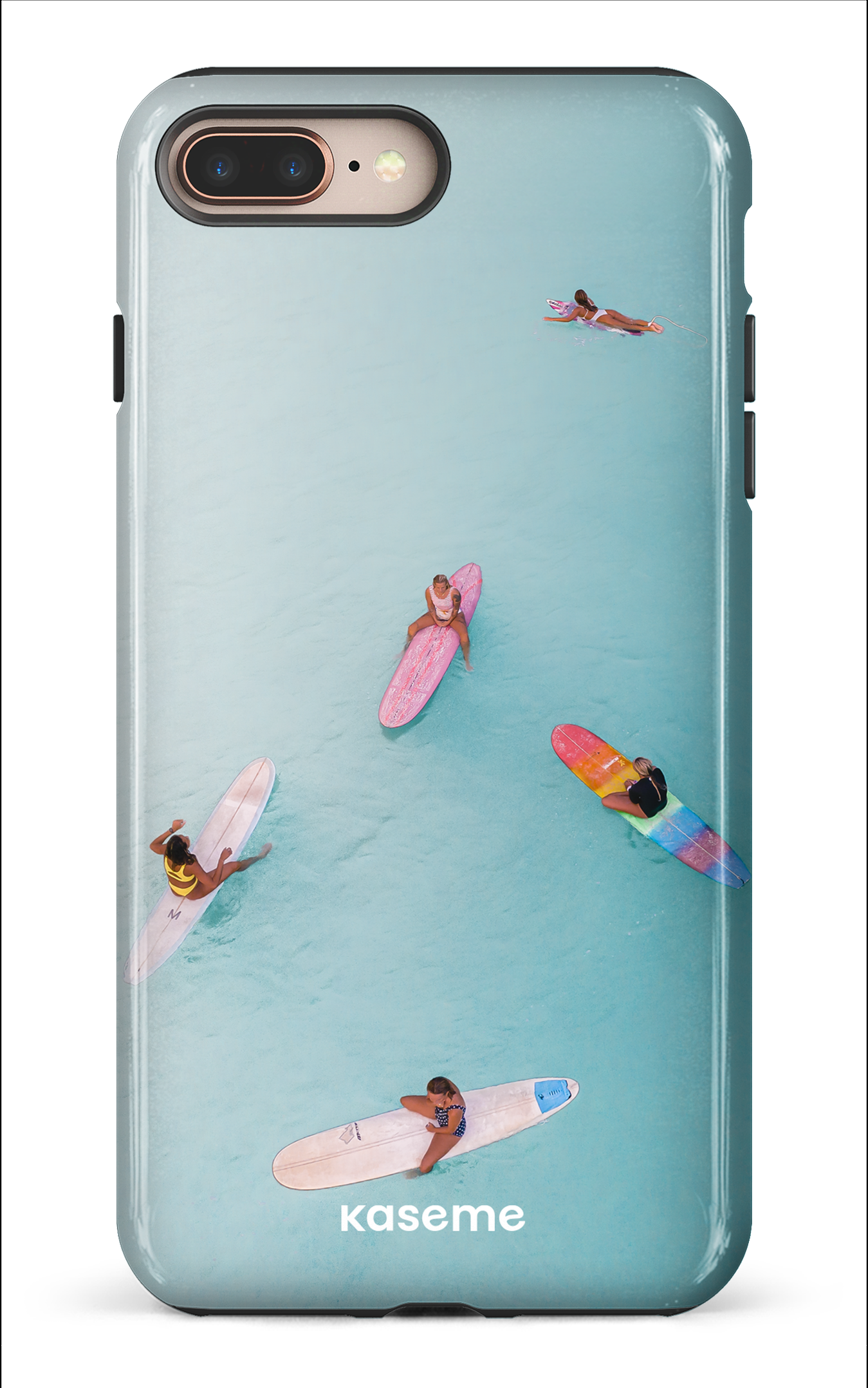 Surfer Girls by Ben Mackay - iPhone 8 Plus