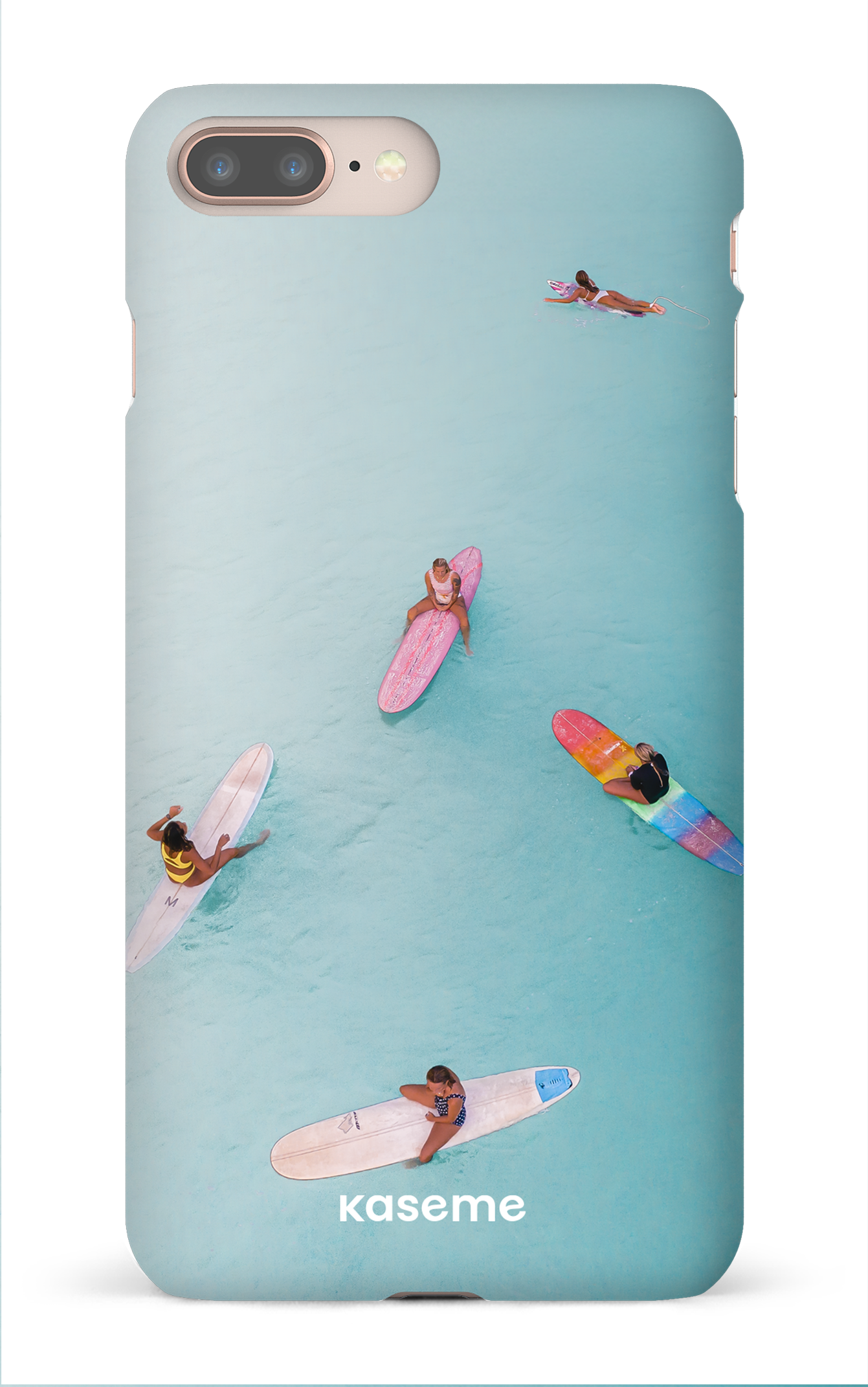 Surfer Girls by Ben Mackay - iPhone 8 Plus