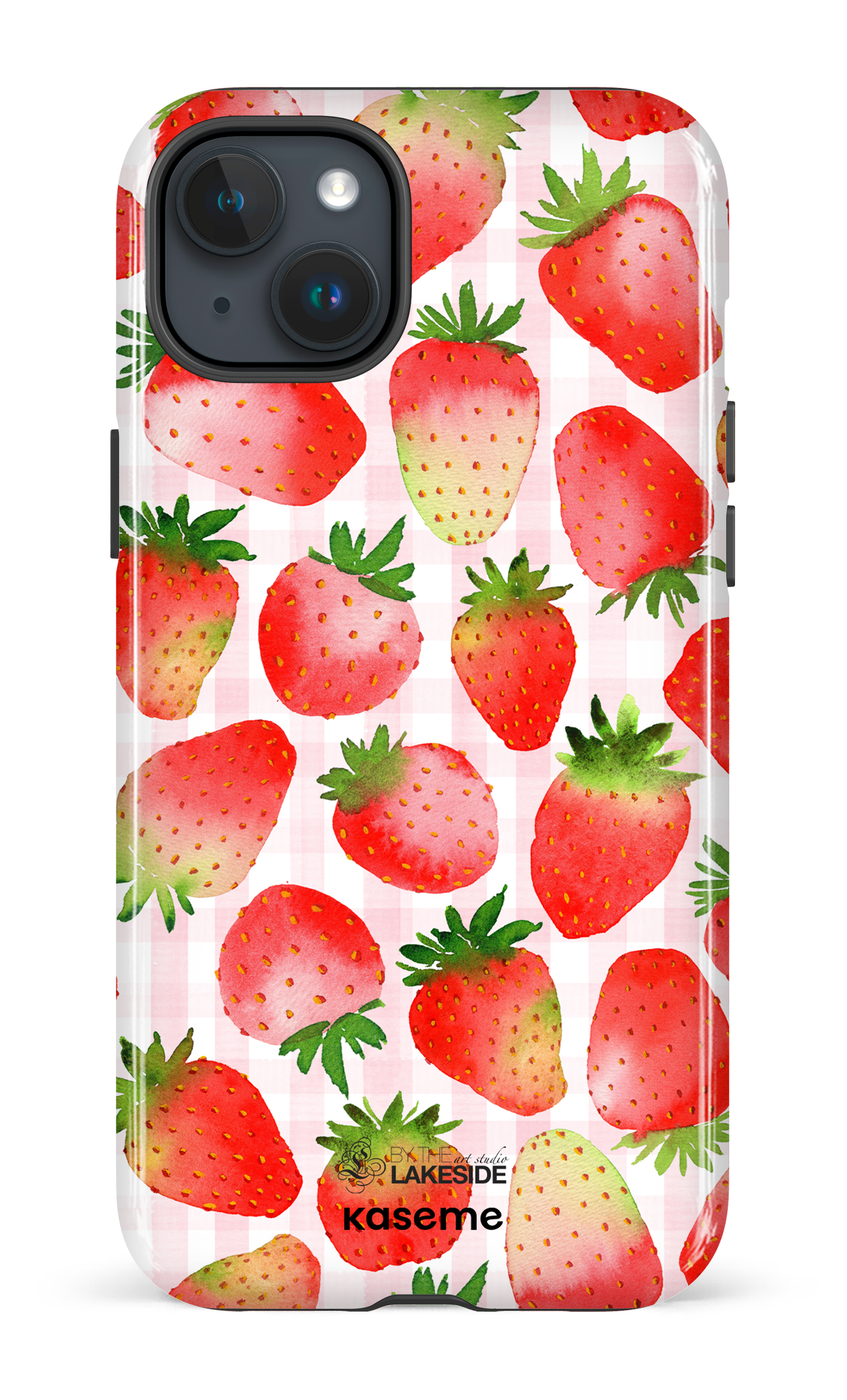Strawberry Fields by Pooja Umrani - iPhone 15 Plus