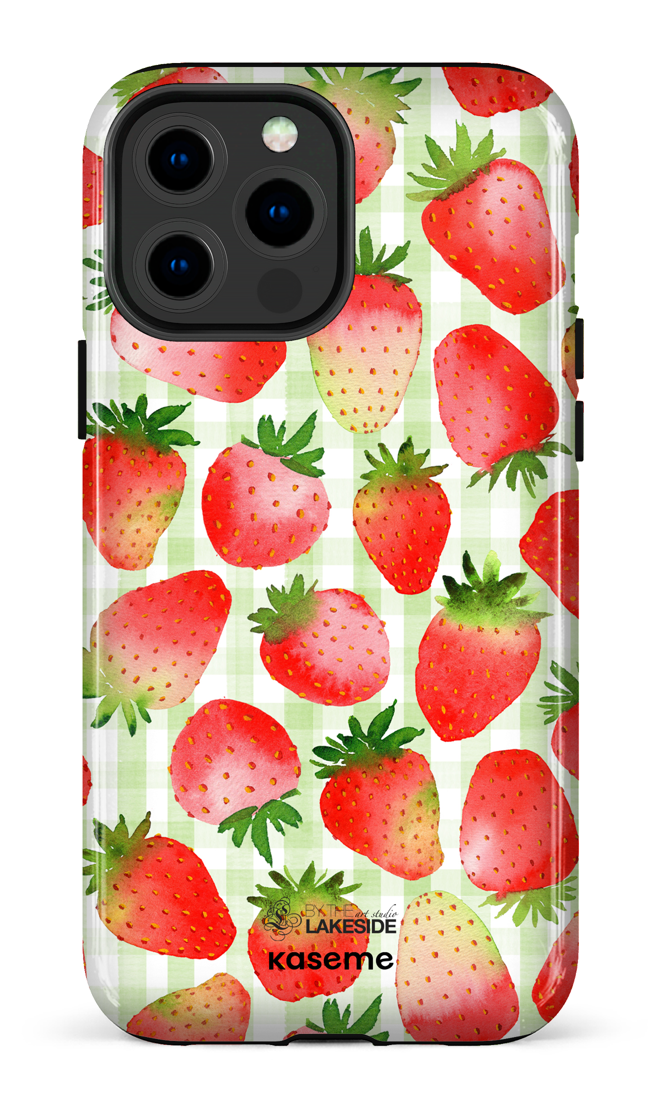 Strawberry Fields Green by Pooja Umrani - iPhone 13 Pro Max