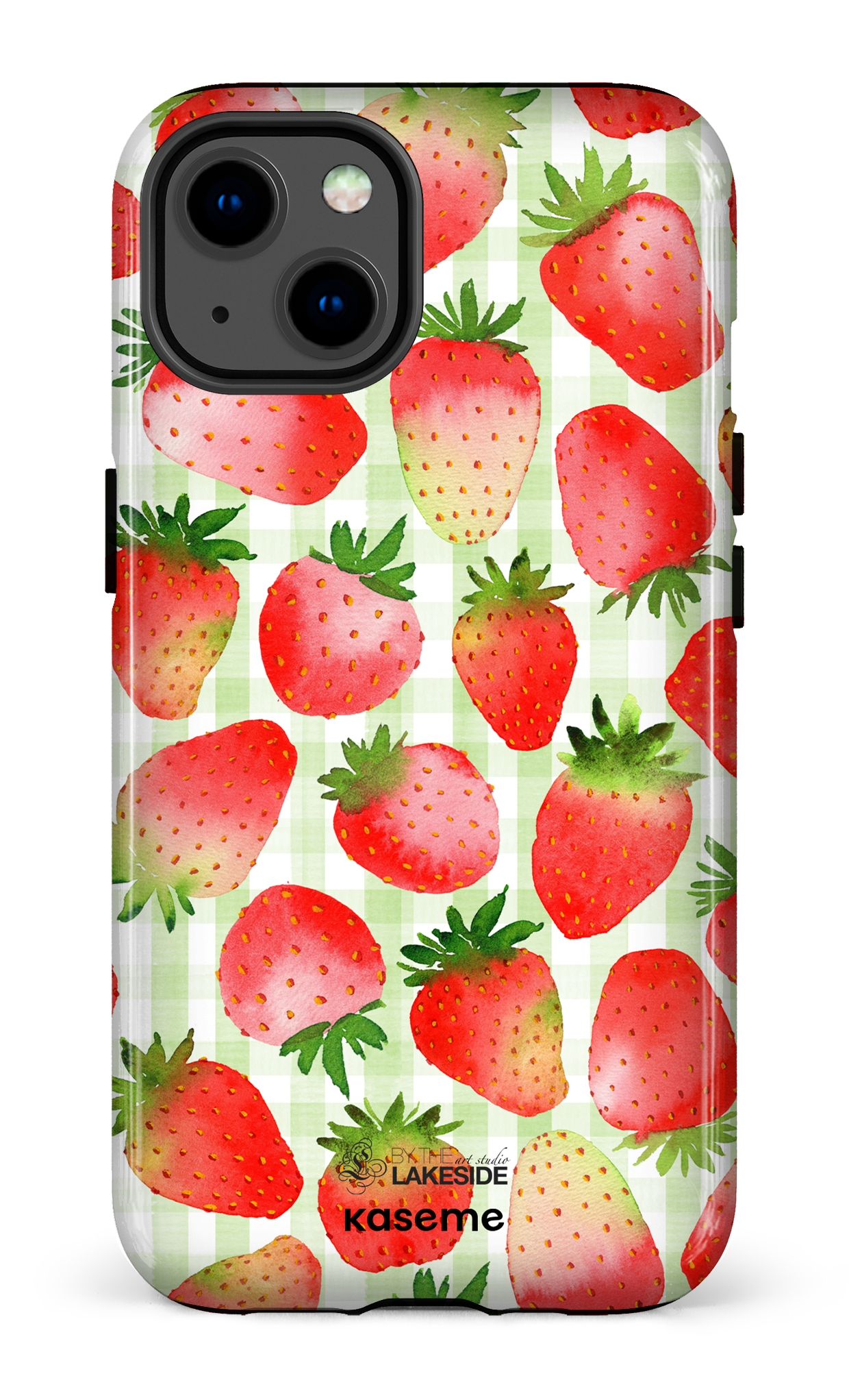 Strawberry Fields Green by Pooja Umrani - iPhone 13