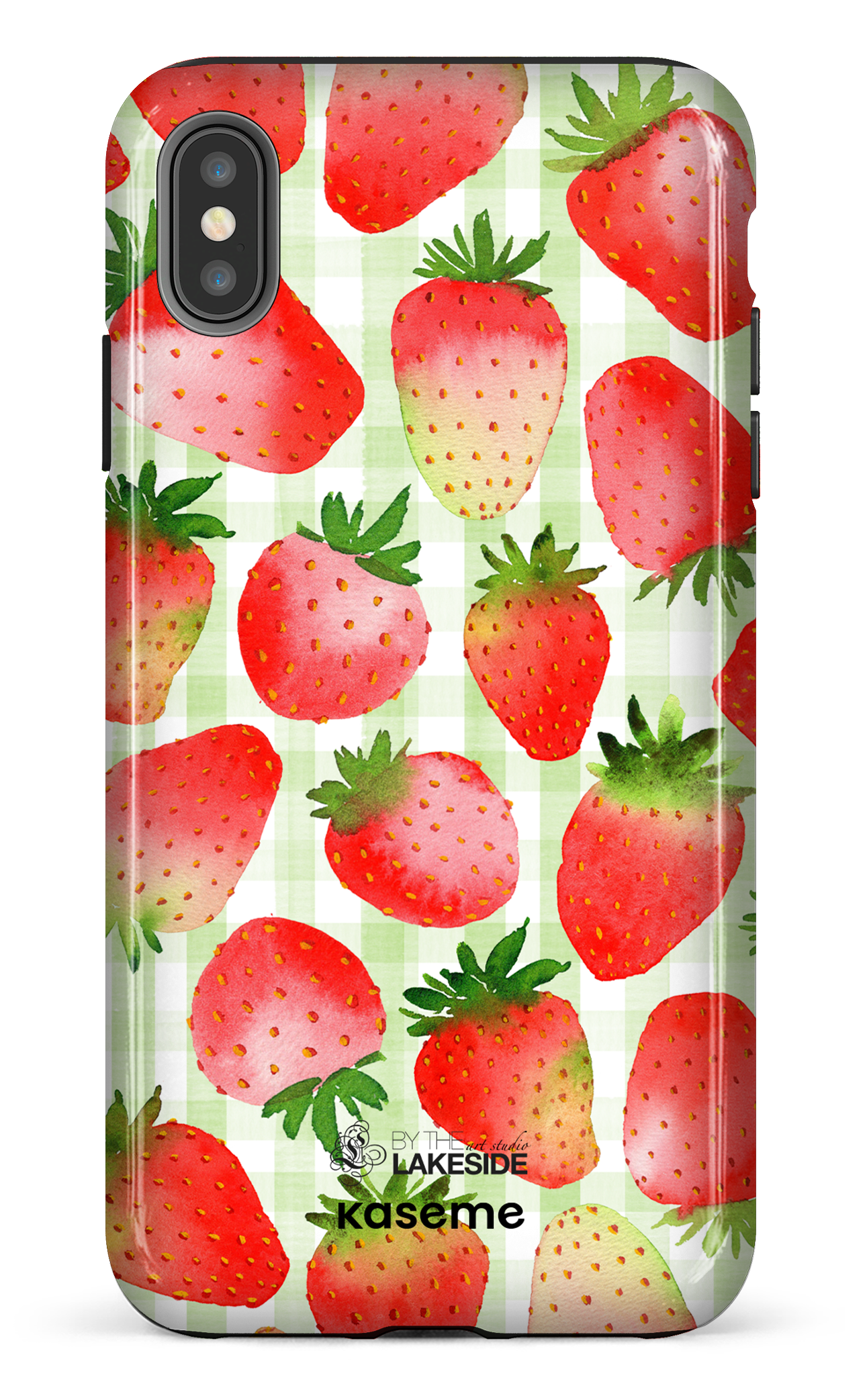 Strawberry Fields Green by Pooja Umrani - iPhone XS Max