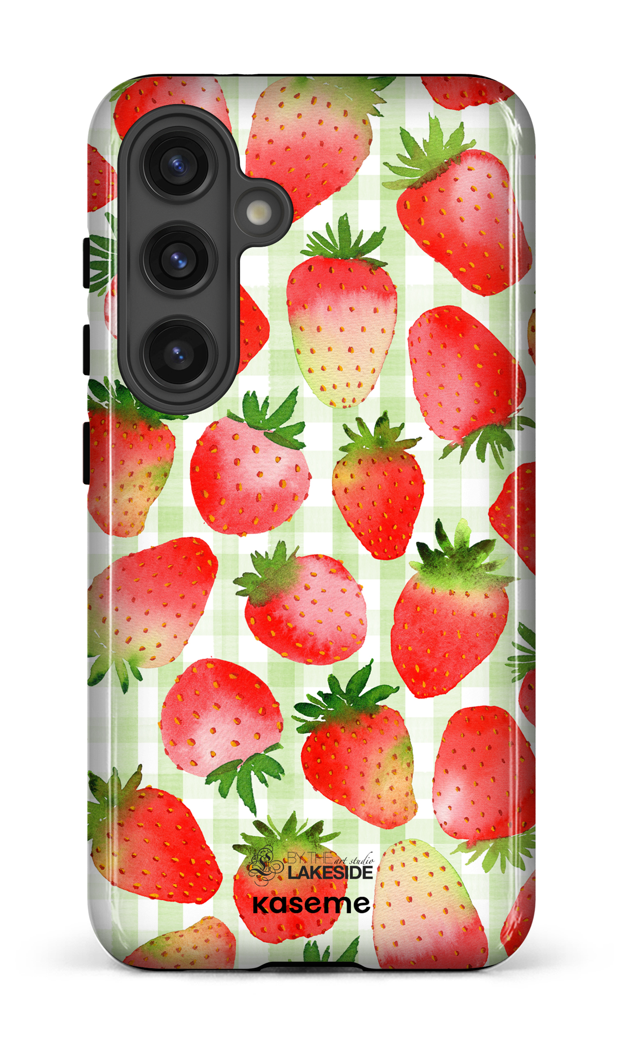 Strawberry Fields Green by Pooja Umrani - Galaxy S24