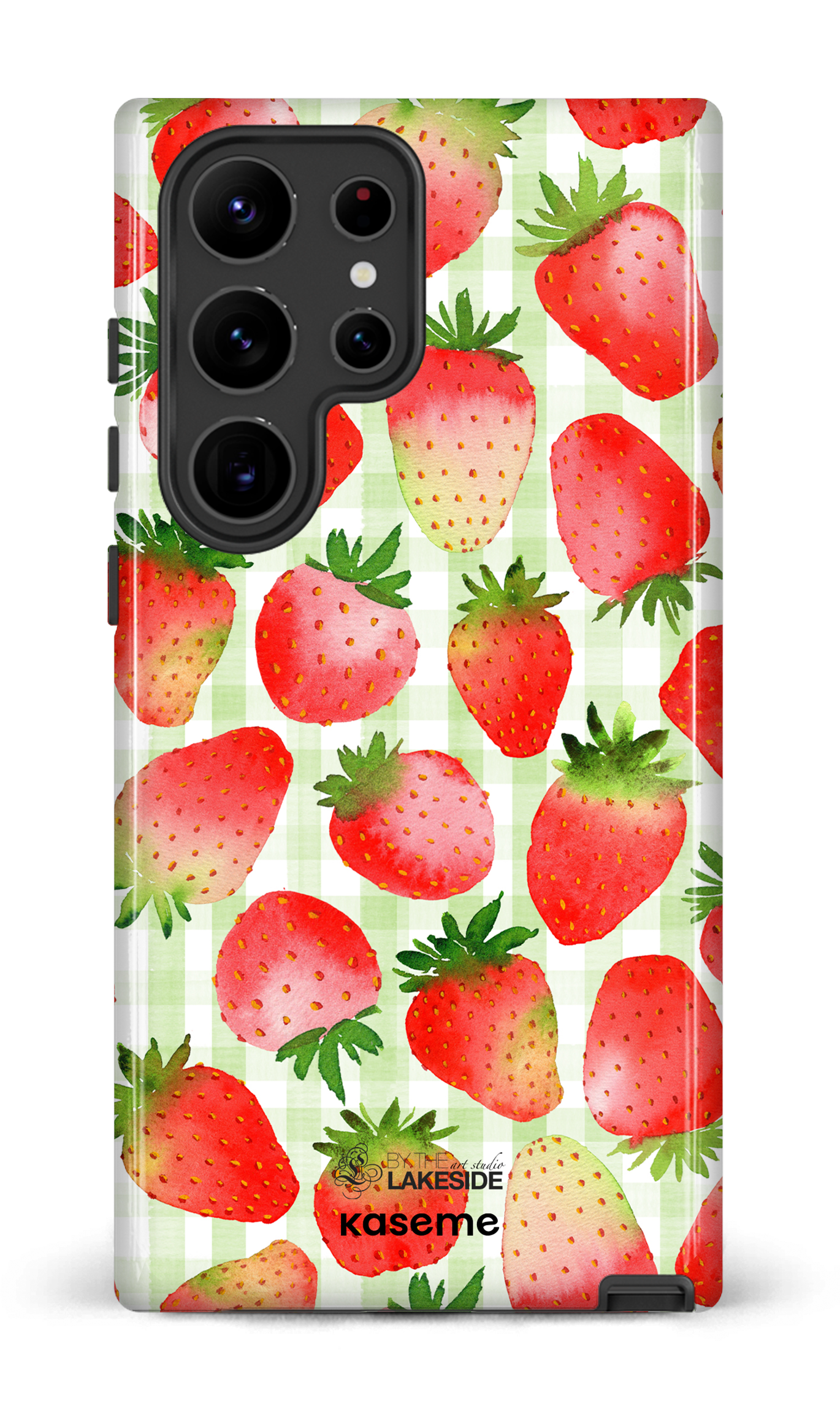 Strawberry Fields Green by Pooja Umrani - Galaxy S23 Ultra