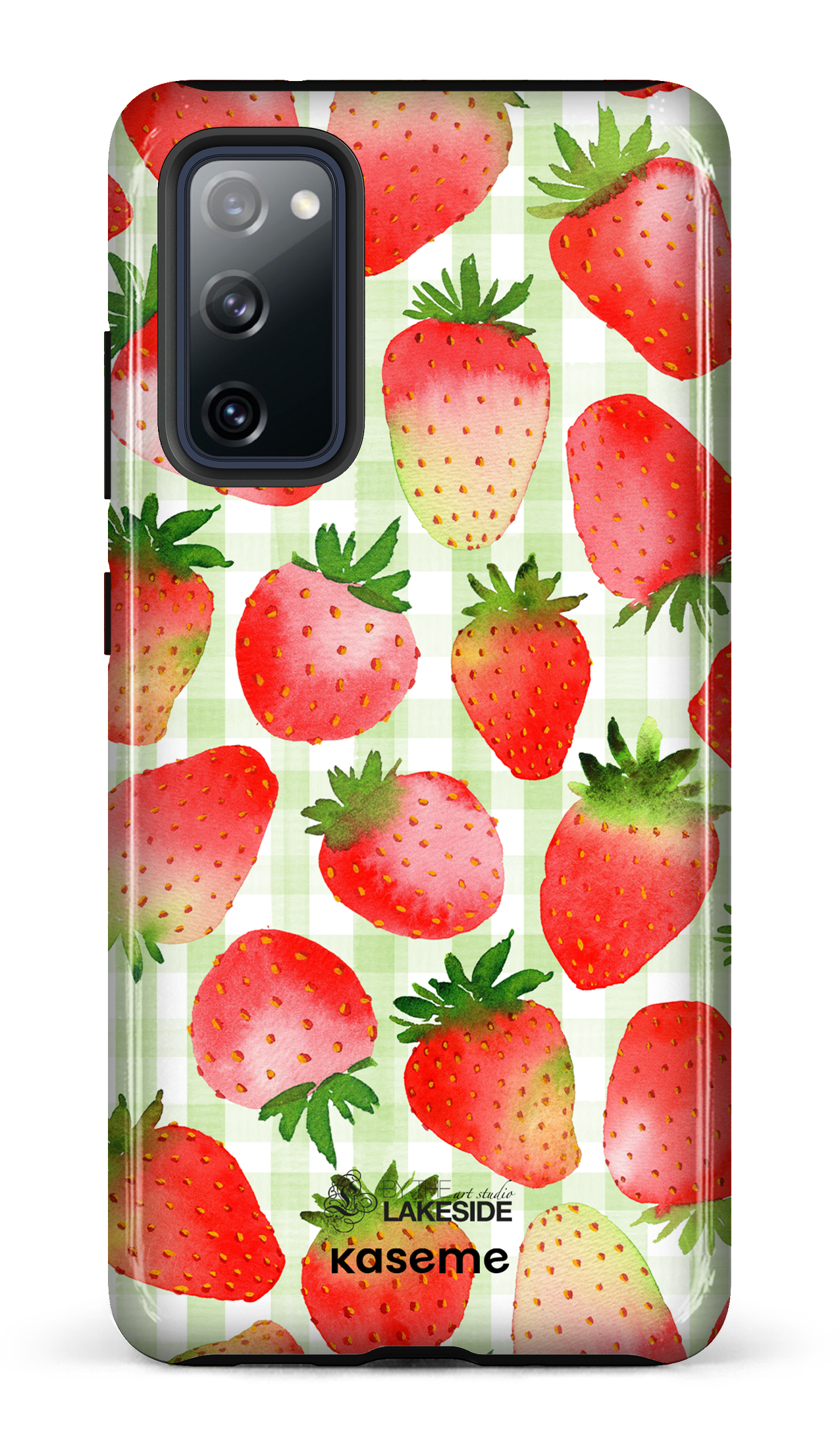 Strawberry Fields Green by Pooja Umrani - Galaxy S20 FE