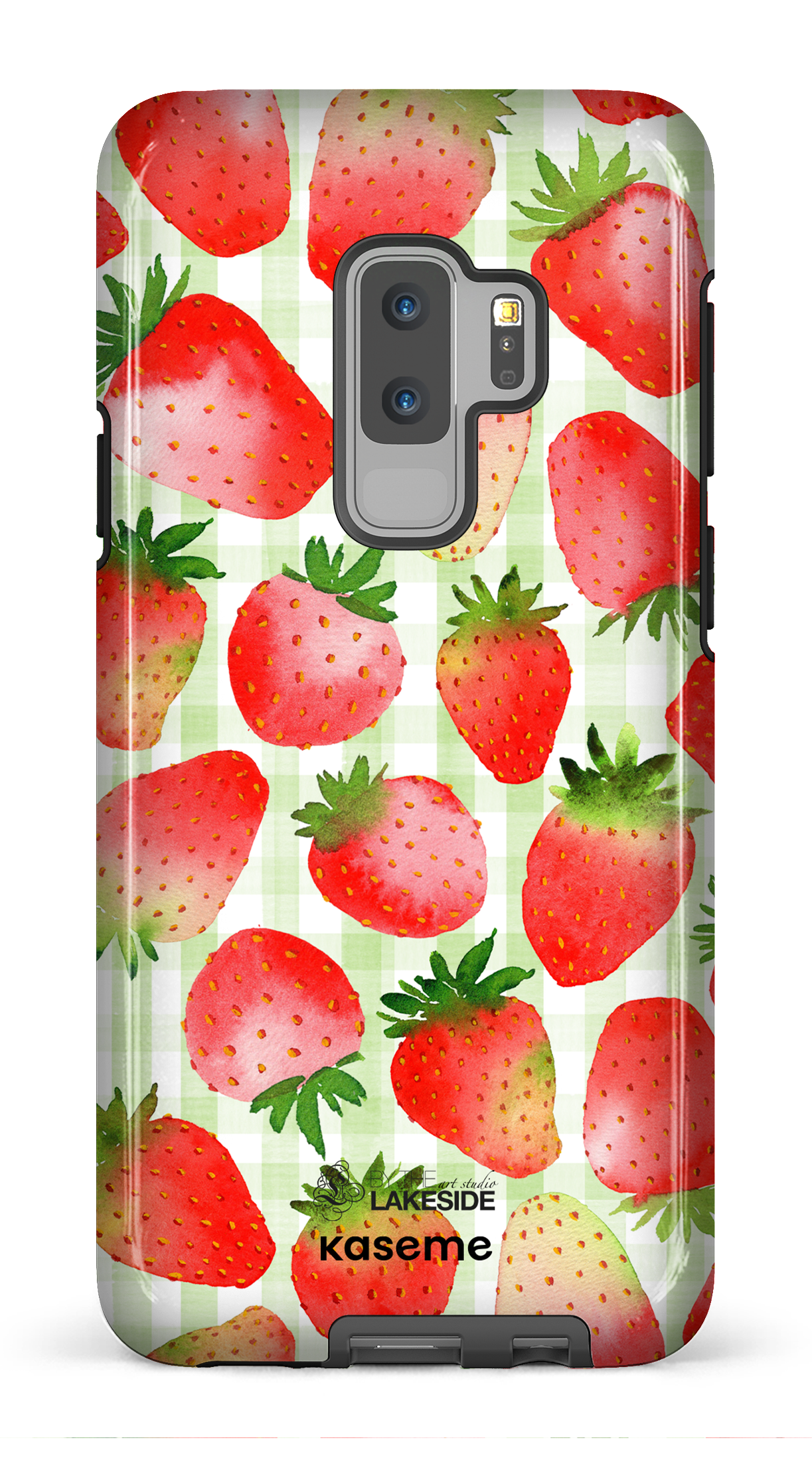 Strawberry Fields Green by Pooja Umrani - Galaxy S9 Plus