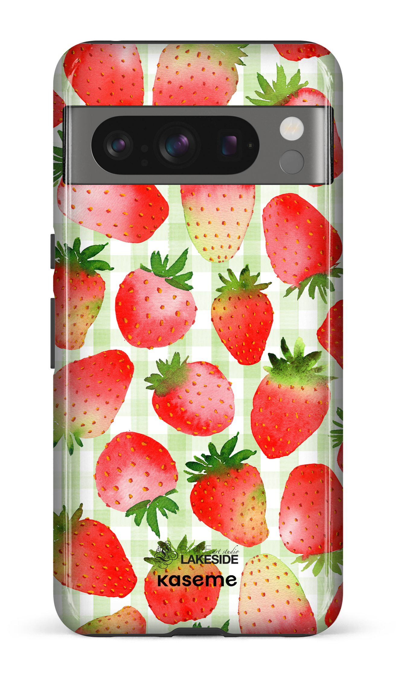 Strawberry Fields Green by Pooja Umrani - Google Pixel 8 Pro