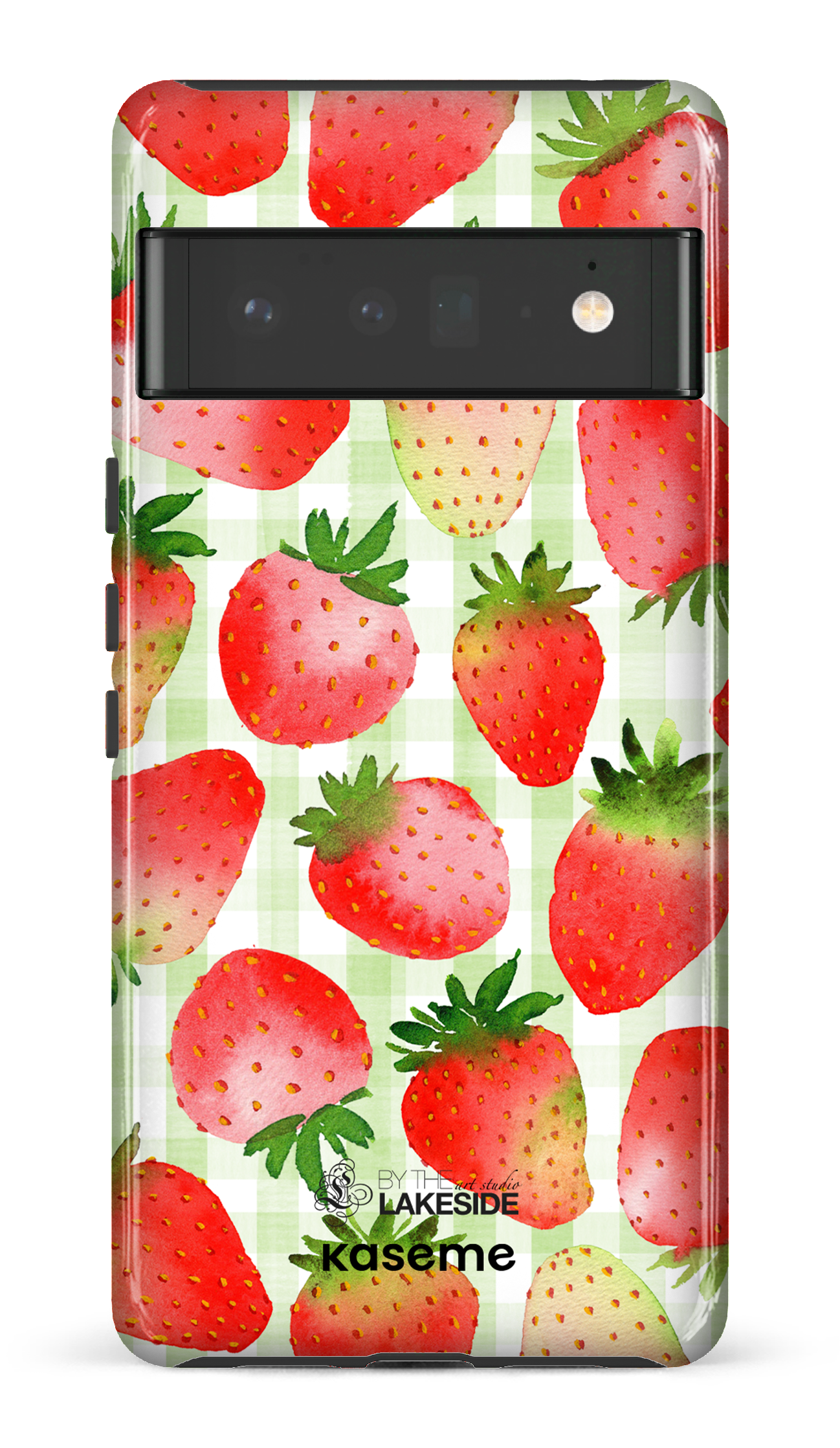 Strawberry Fields Green by Pooja Umrani - Google Pixel 6 pro