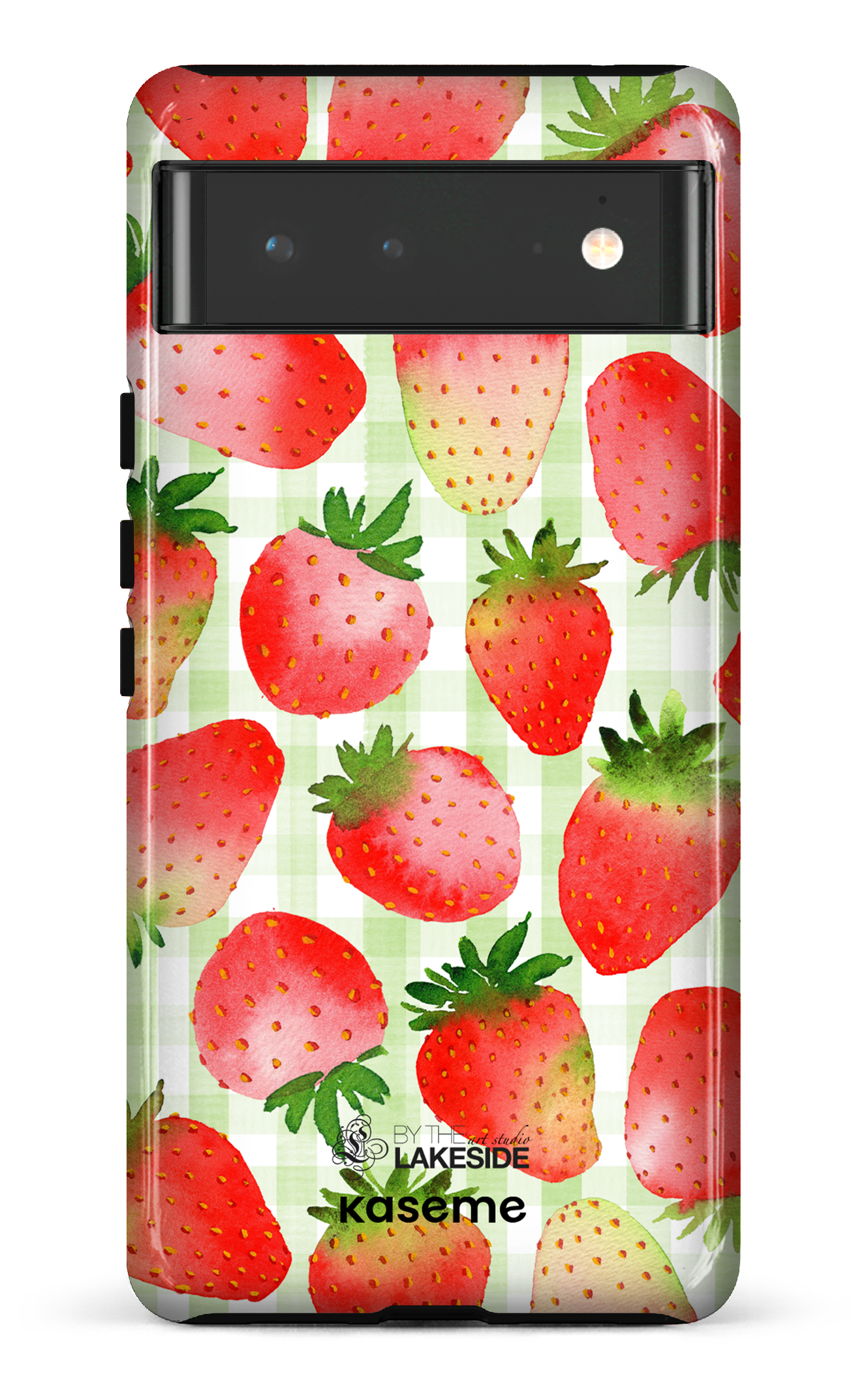 Strawberry Fields Green by Pooja Umrani - Google Pixel 6