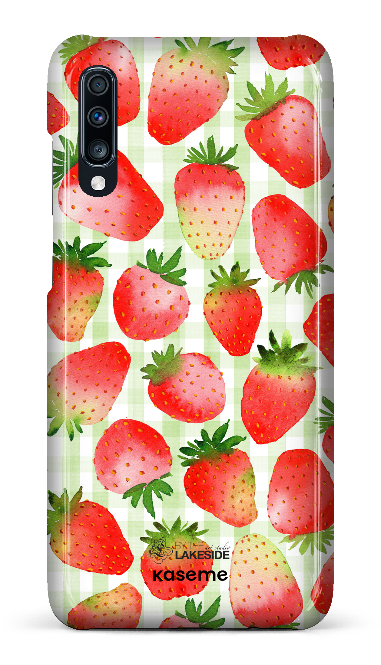 Strawberry Fields Green by Pooja Umrani - Galaxy A70