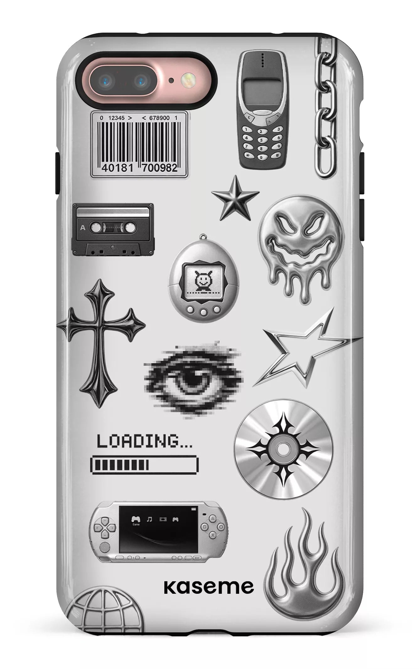 iPhone 7/8 Plus Tough Chrome -