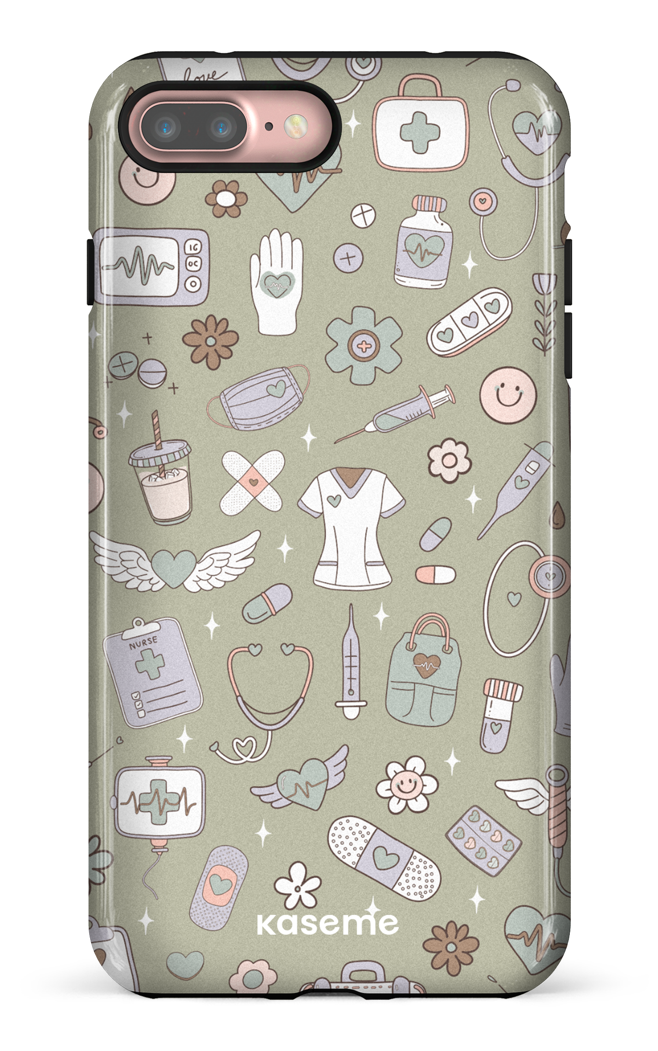 iPhone 7/8 Plus Tough Code Green -