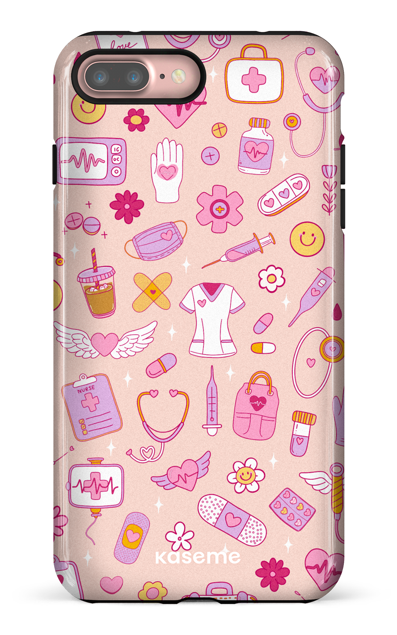 iPhone 7/8 Plus Tough Code Pink -