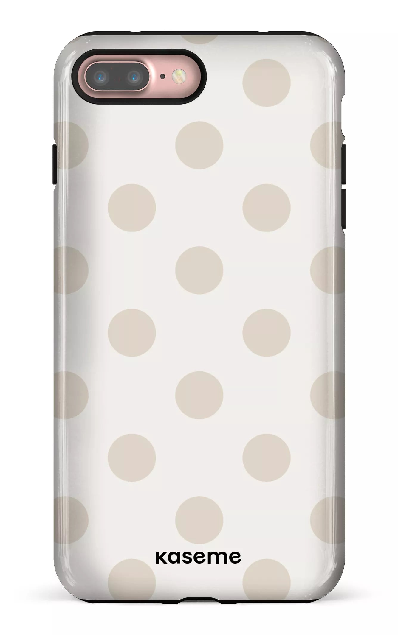 iPhone 7/8 Plus Tough Couture Beige & White -