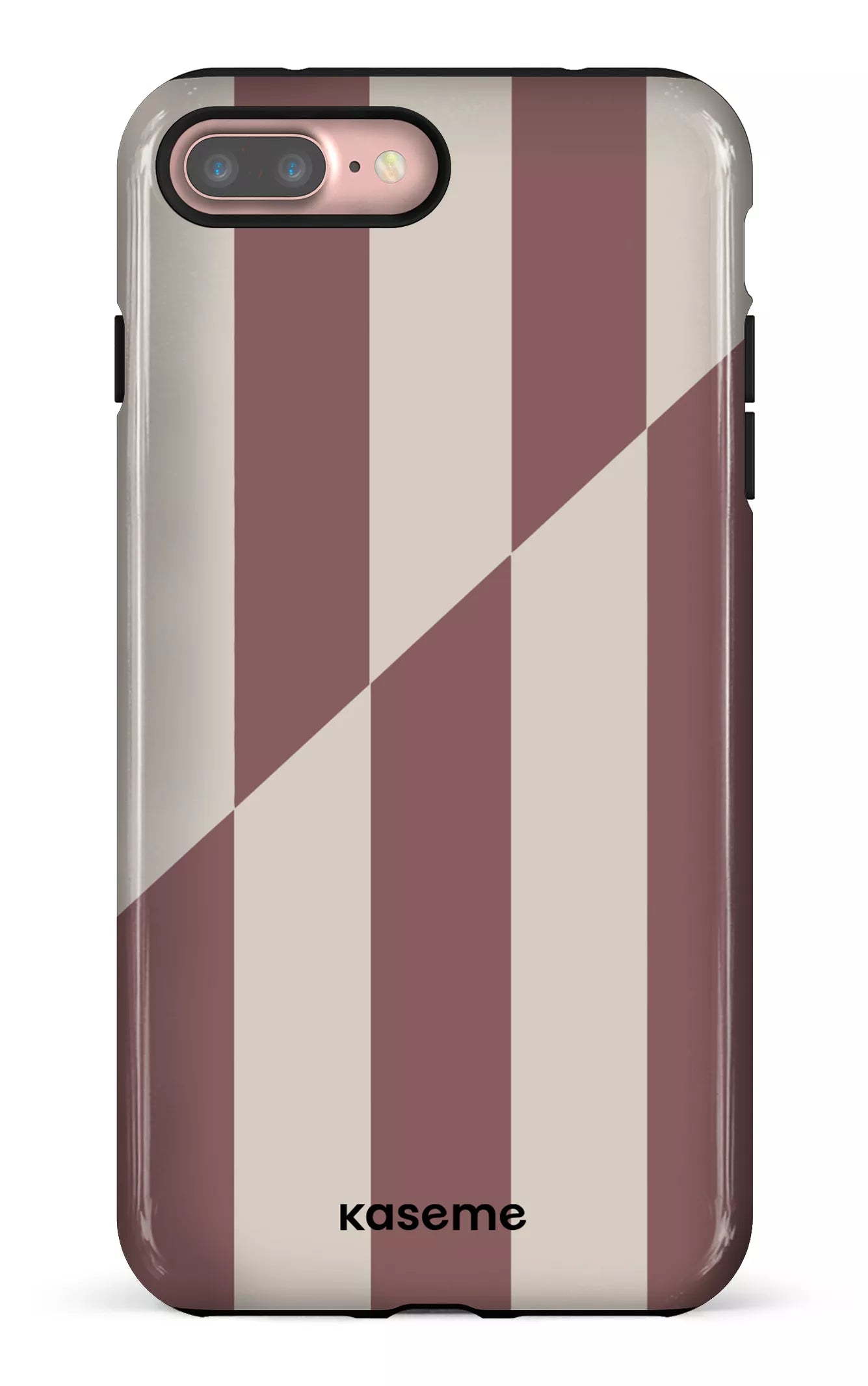 iPhone 7/8 Plus Tough Divided Brown -