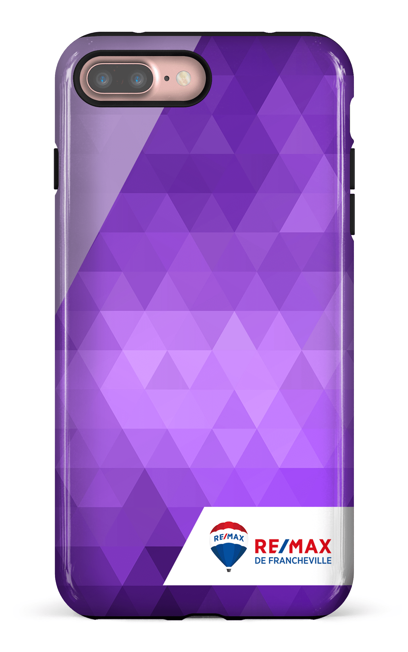 iPhone 7/8 Plus Tough Motif Triangle de Francheville -