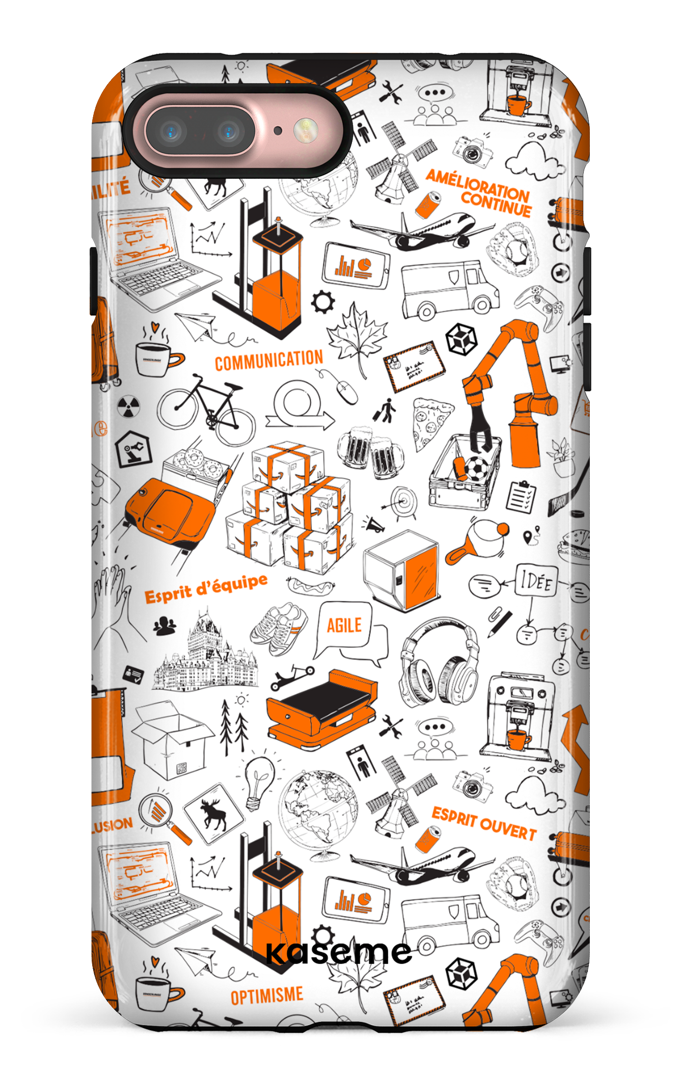 iPhone 7/8 Plus Tough Murale Vanderlande -