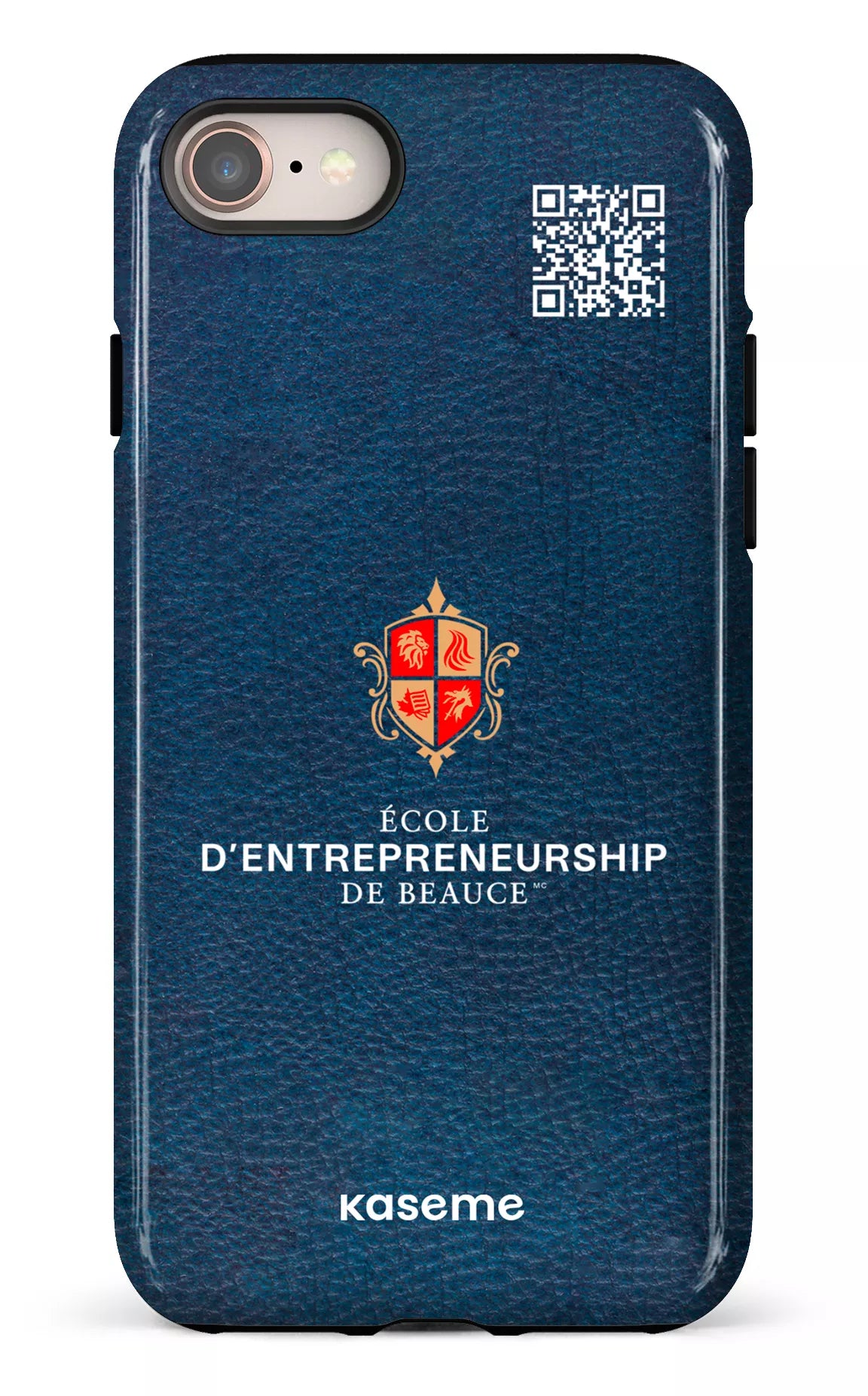 iPhone 7/8 Tough EEB Bleu QR -