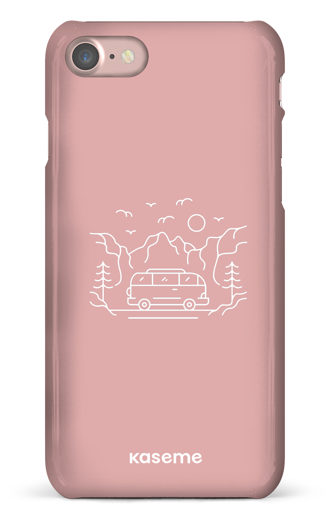 Camp life pink - iPhone 8
