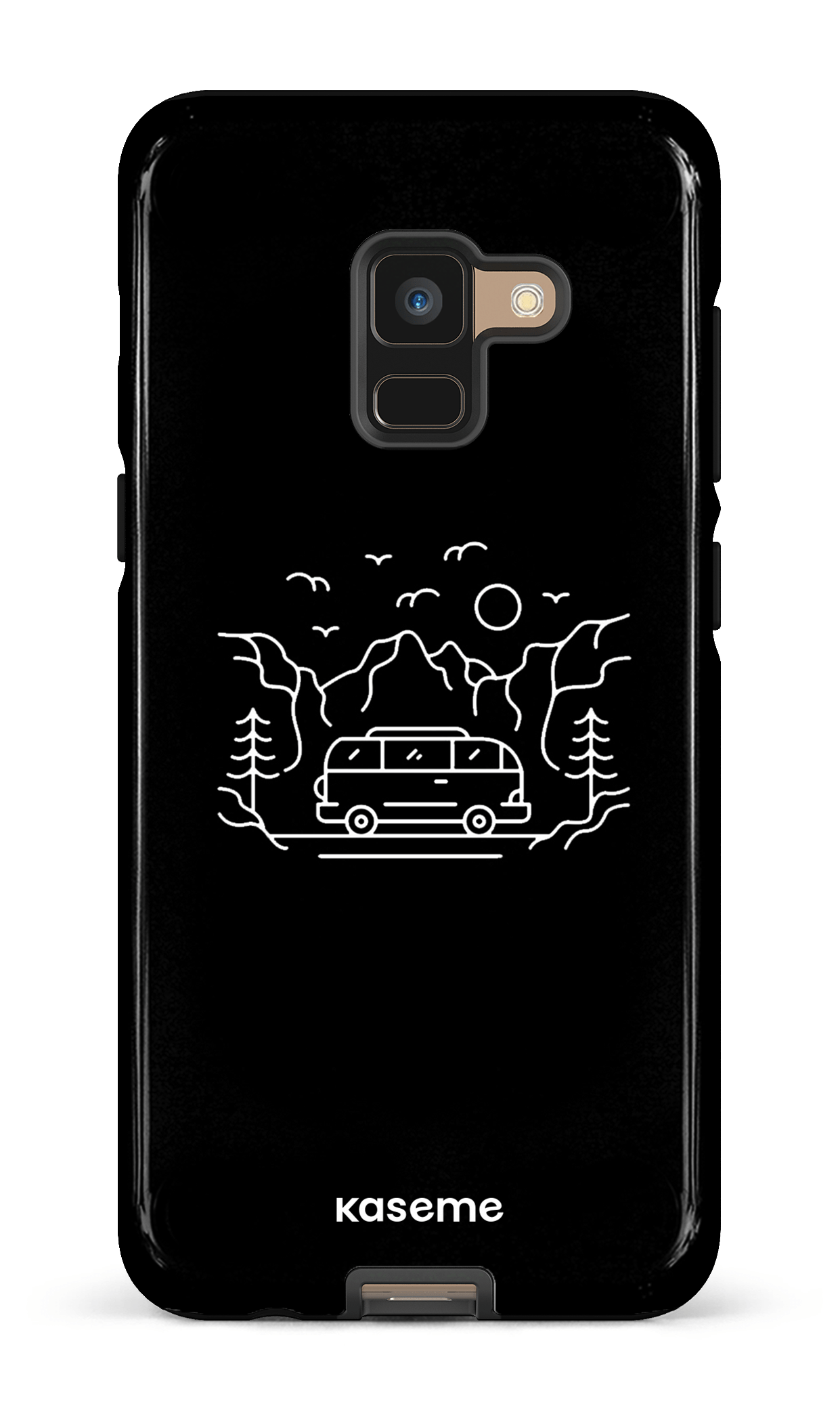 Camp life black - Galaxy A8