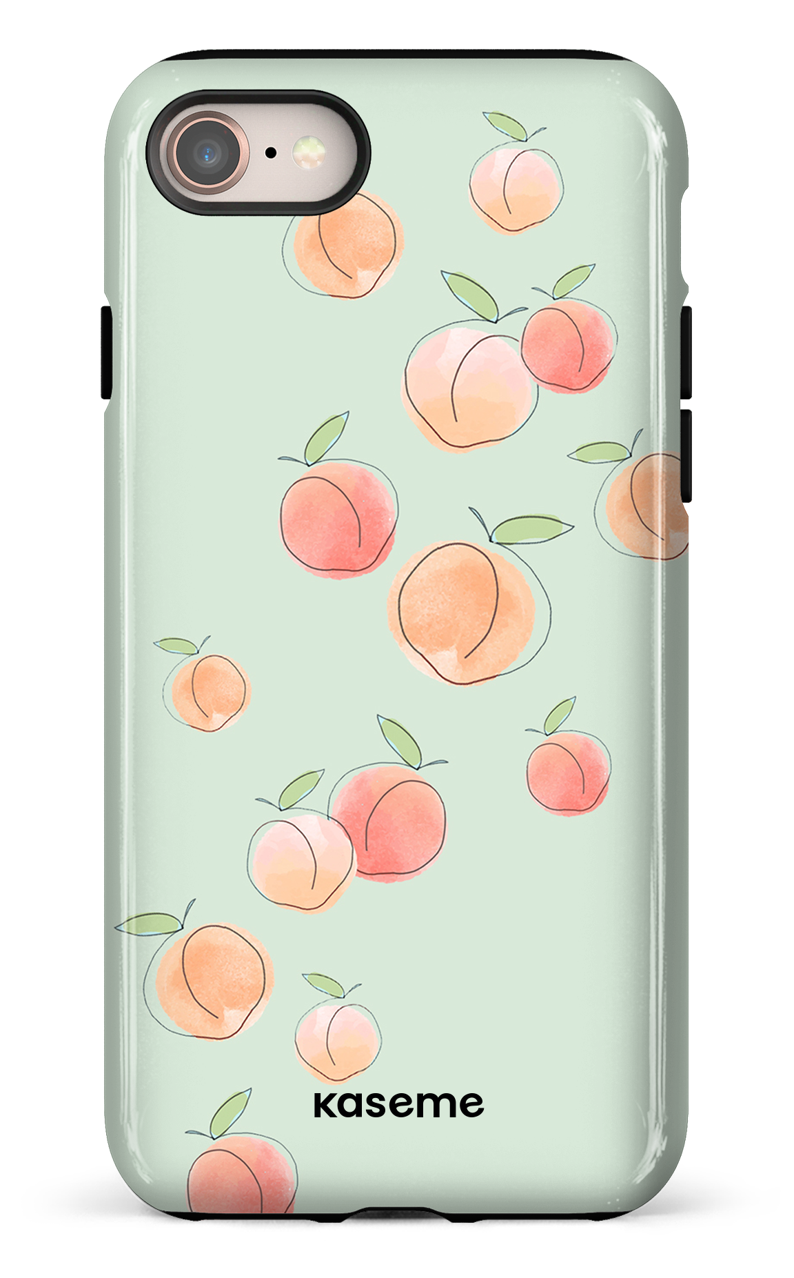 Peachy green - iPhone 8