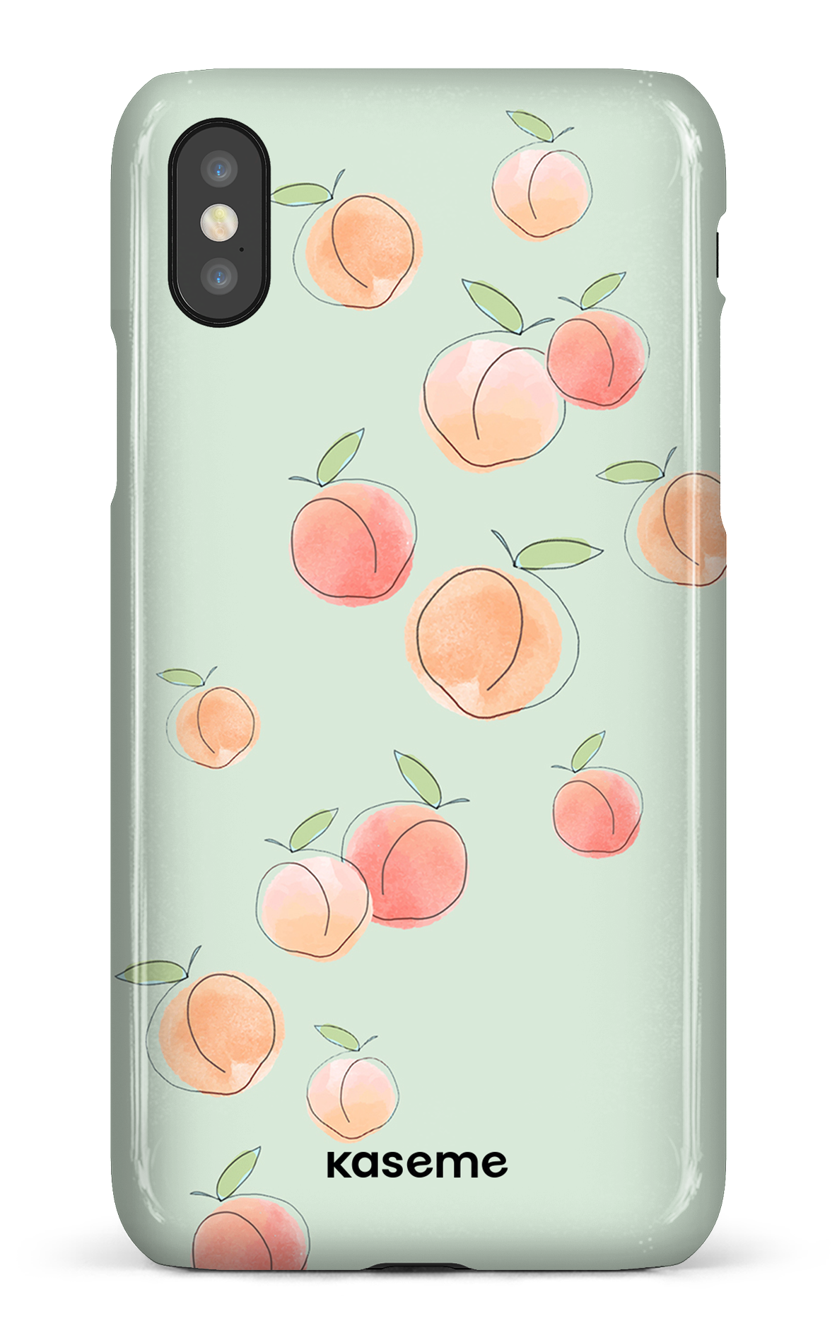 Peachy green - iPhone X/XS