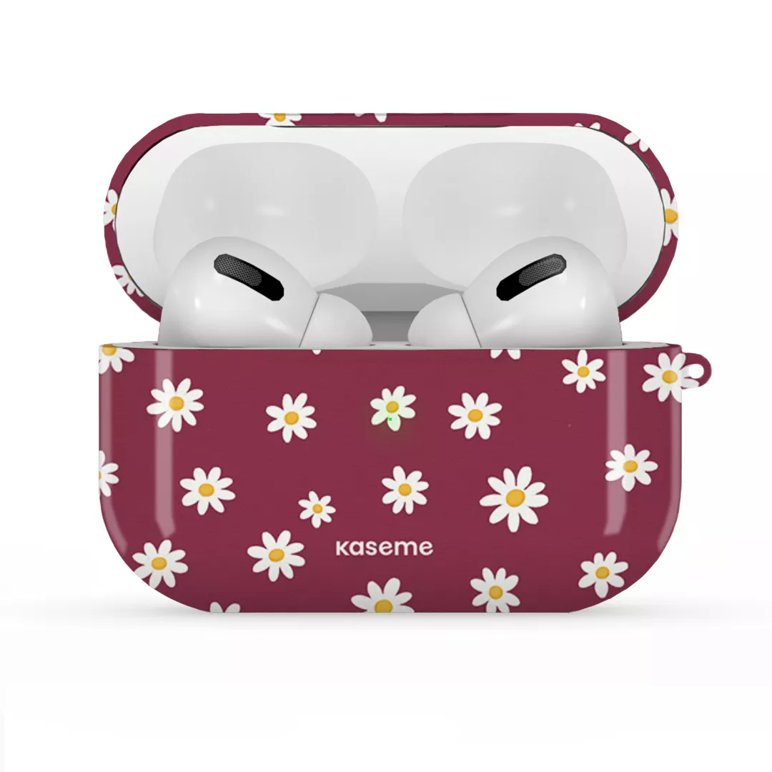 AirPod Pro Matte Amara Burgundy AirPods Case -