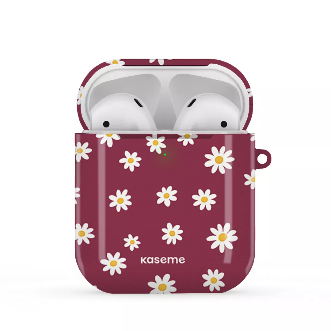Airpod Gloss Amara Burgundy AirPods Case -