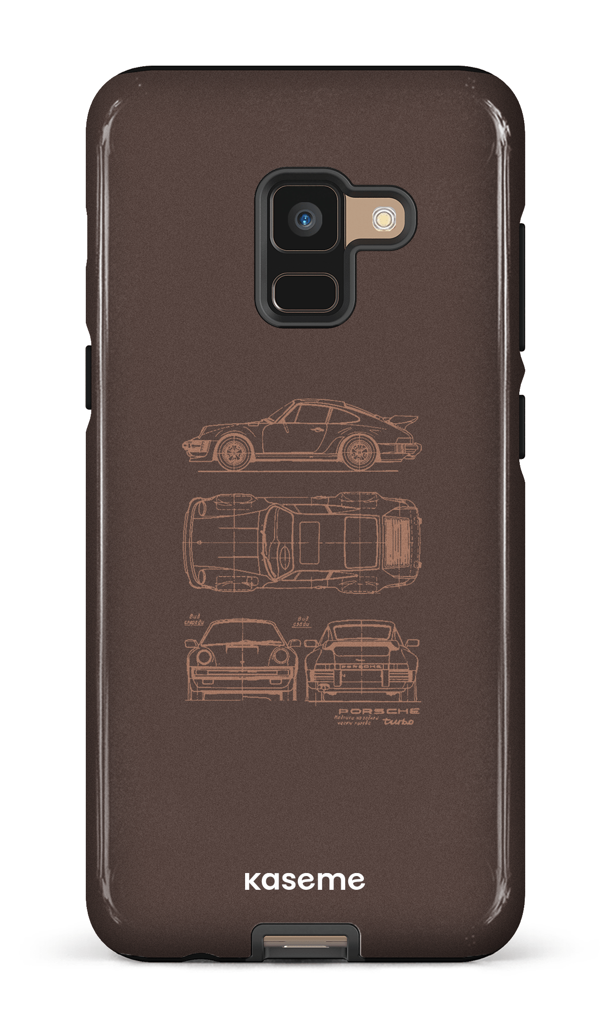 Beat The Traffic Mocha - Galaxy A8 Tough