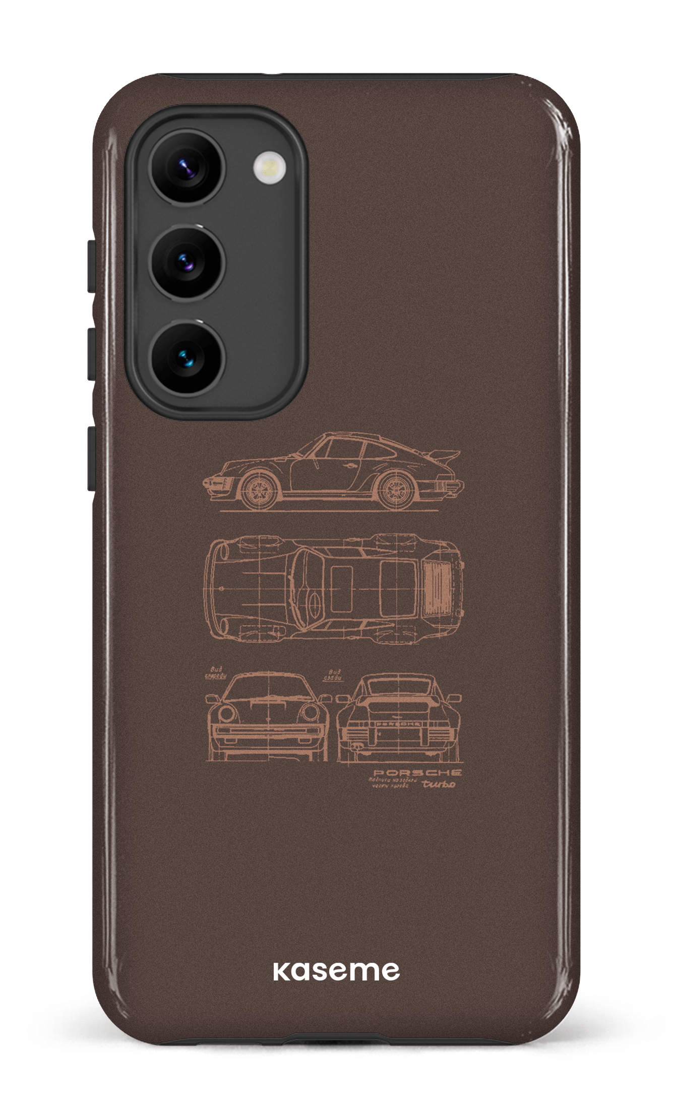 Beat The Traffic Mocha - Galaxy S23 Plus Tough Gloss