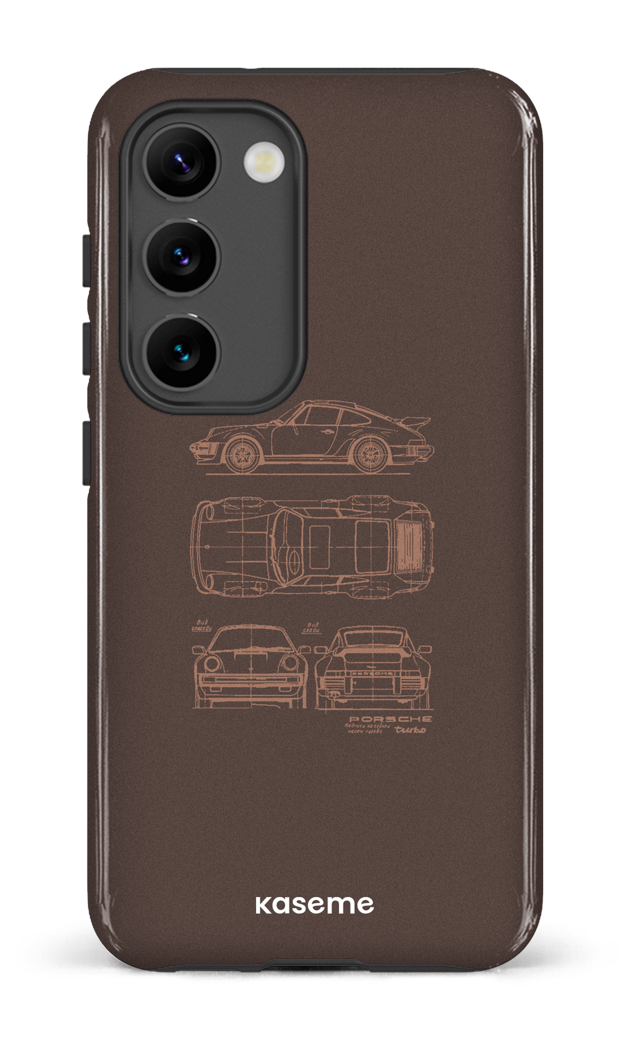Beat The Traffic Mocha - Galaxy S23 Tough Gloss