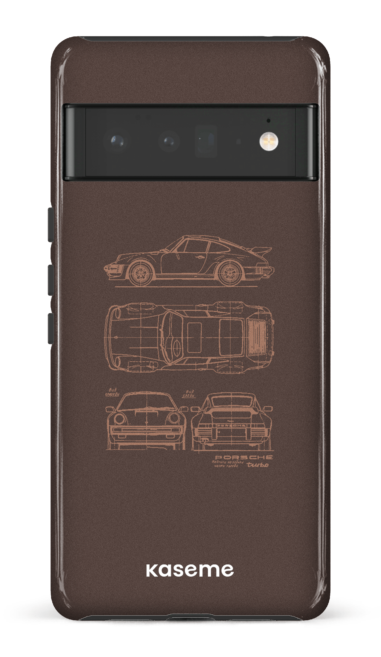 Beat The Traffic Mocha - Google Pixel 6 Pro Tough (Gloss)