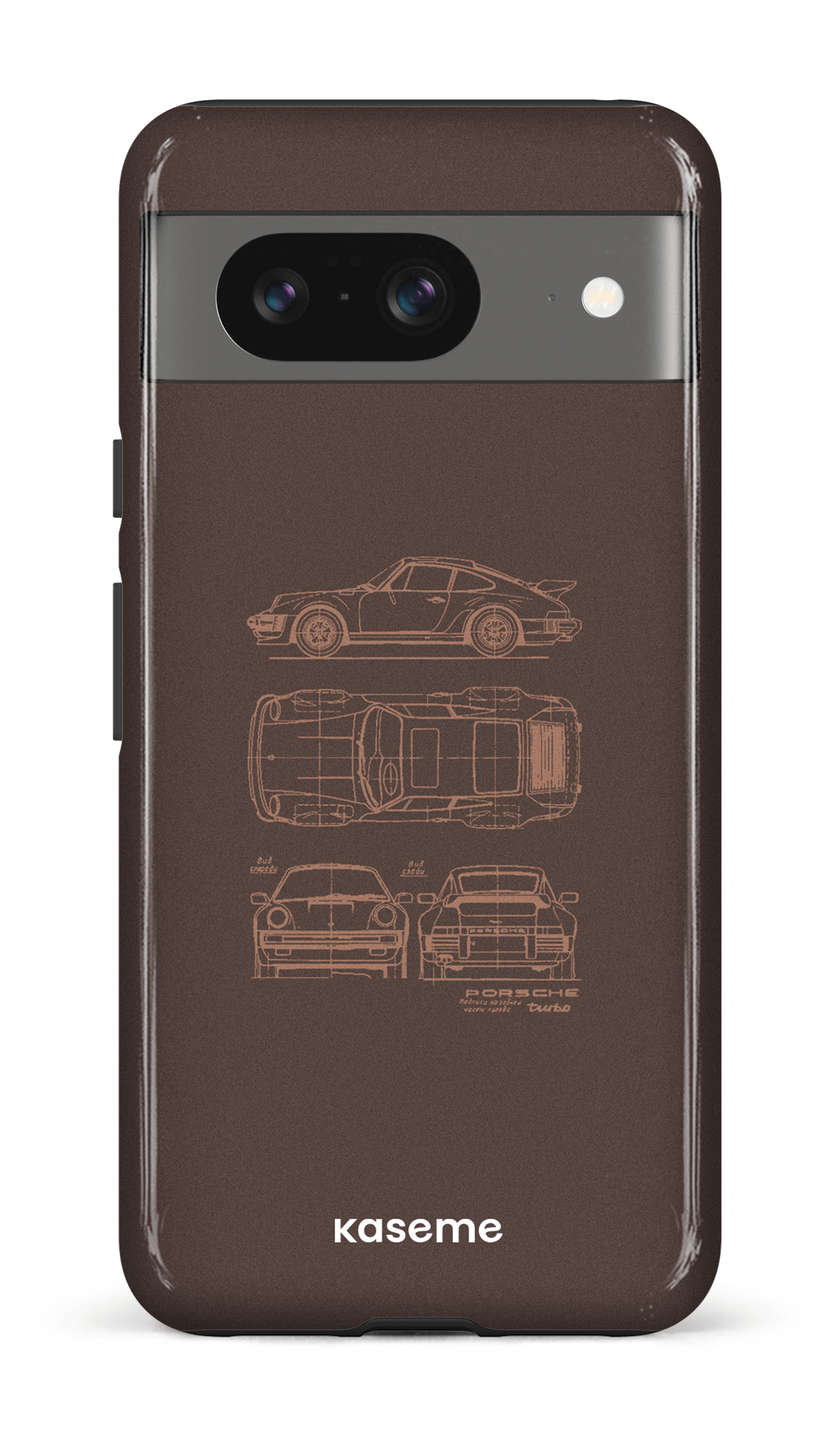 Beat The Traffic Mocha - Google Pixel 8 Tough Gloss