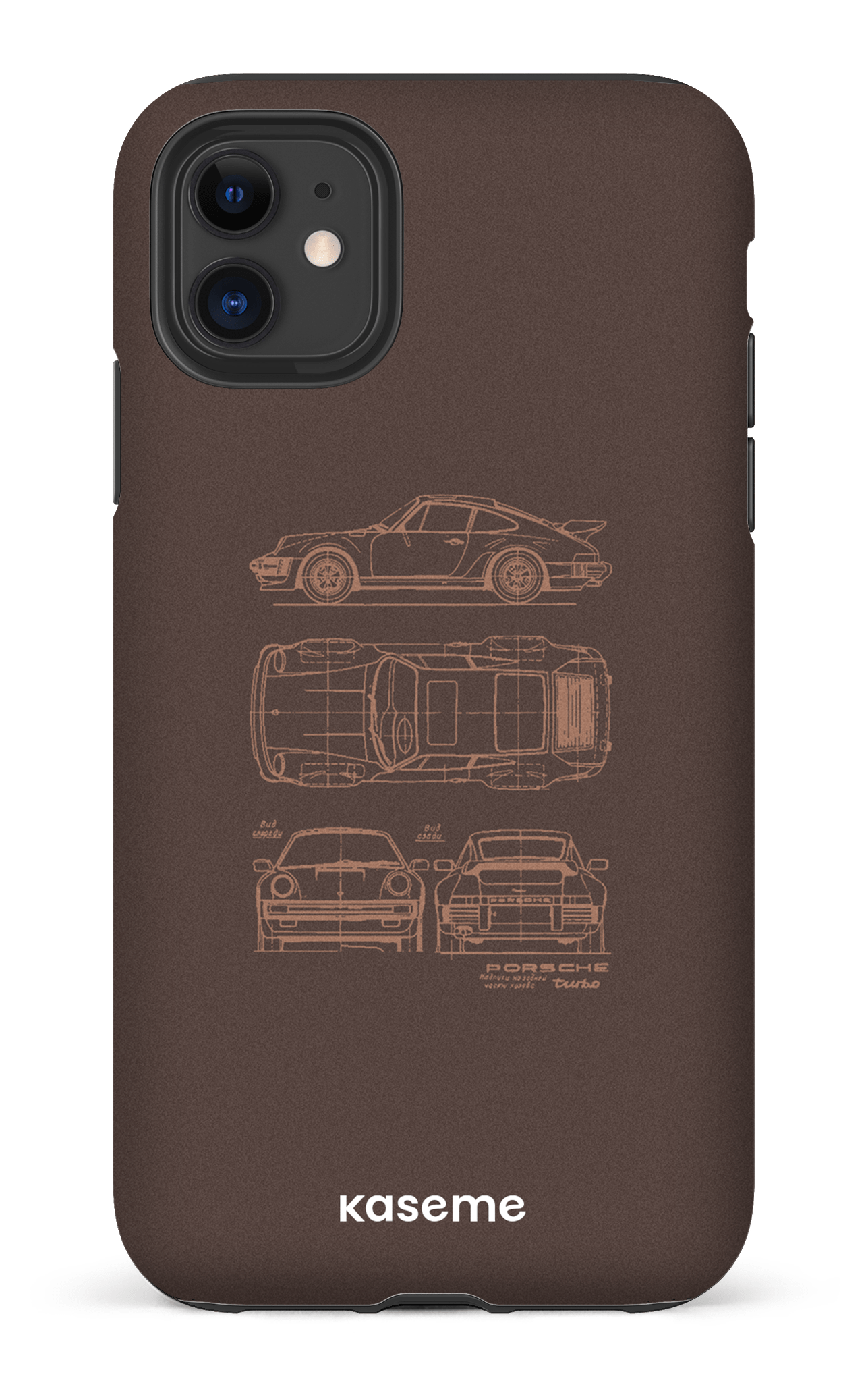 Beat The Traffic Mocha - iPhone 11 Tough Matte