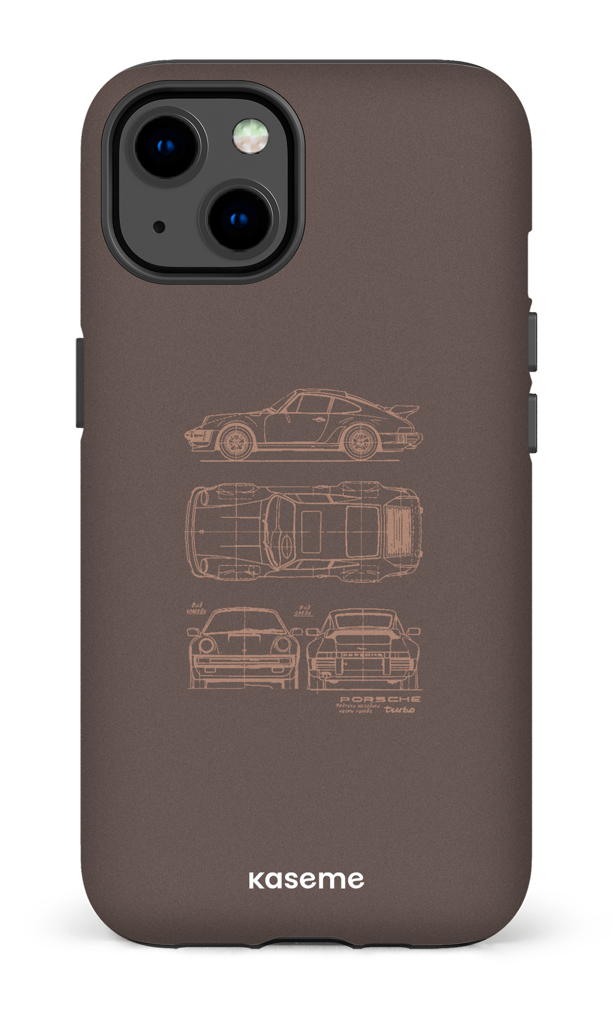 Beat The Traffic Mocha - iPhone 13 Tough Matte