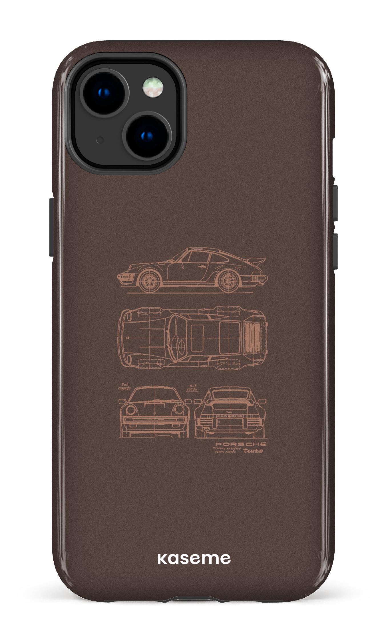 Beat The Traffic Mocha - iPhone 14 Plus Tough Gloss