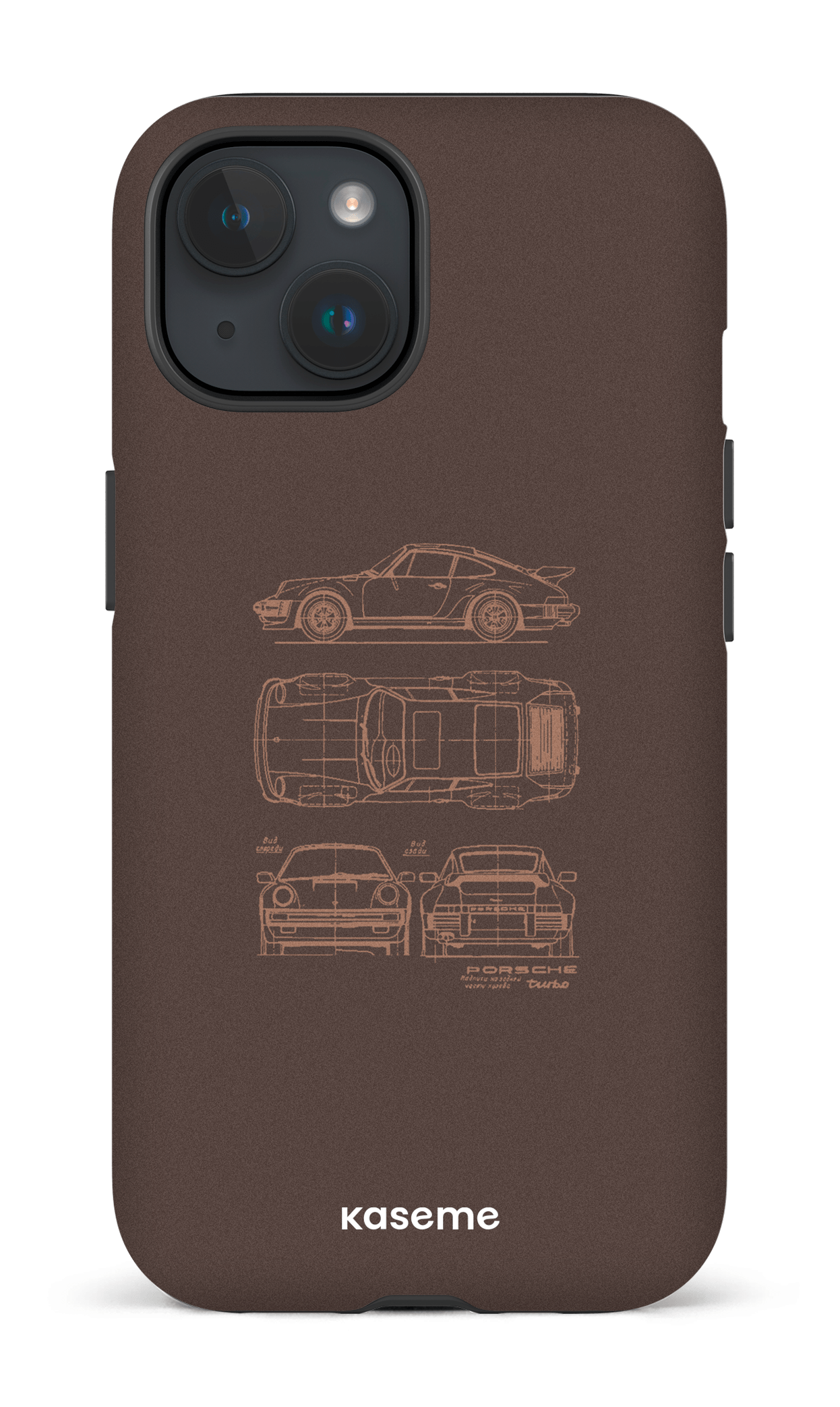 Beat The Traffic Mocha - iPhone 15 Tough (Matte)