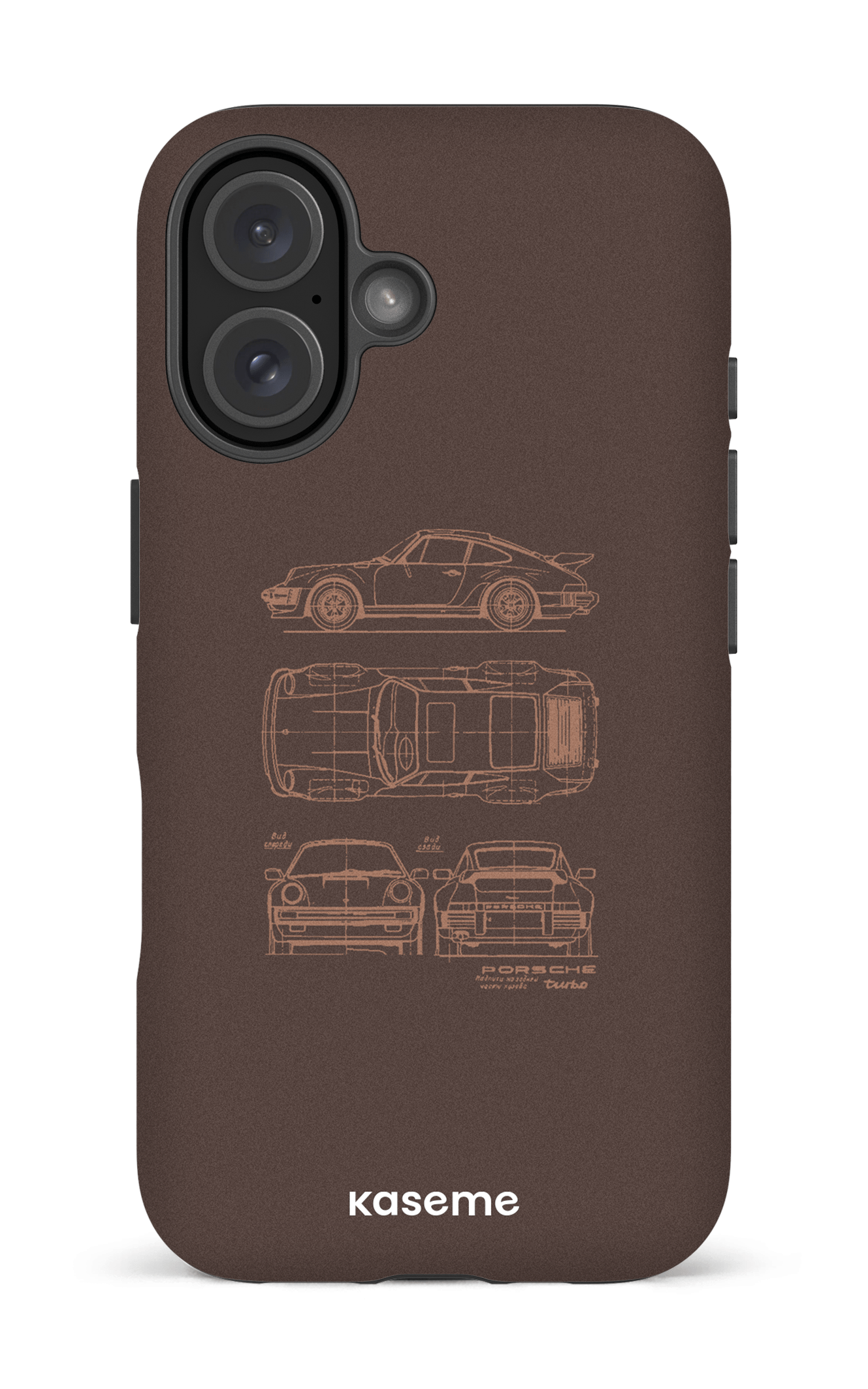 Beat The Traffic Mocha - iPhone 16 Impact (Matte)