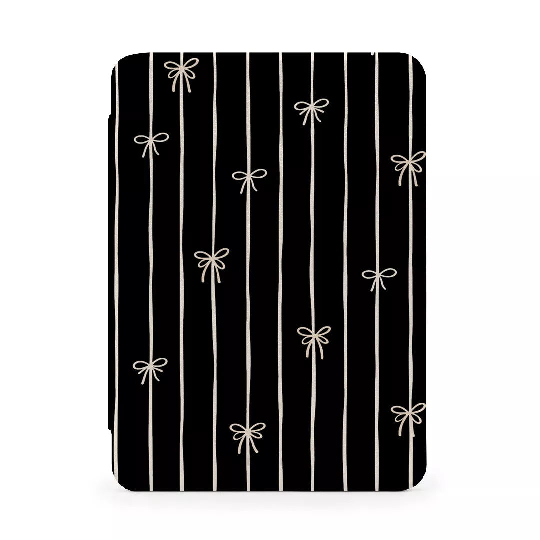 Kobo Clara Color / Black & White Baby Bow Black E-Reader Case -