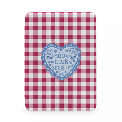 Kobo Clara Color / Black & White Book Lover Burgundy E-Reader Case -