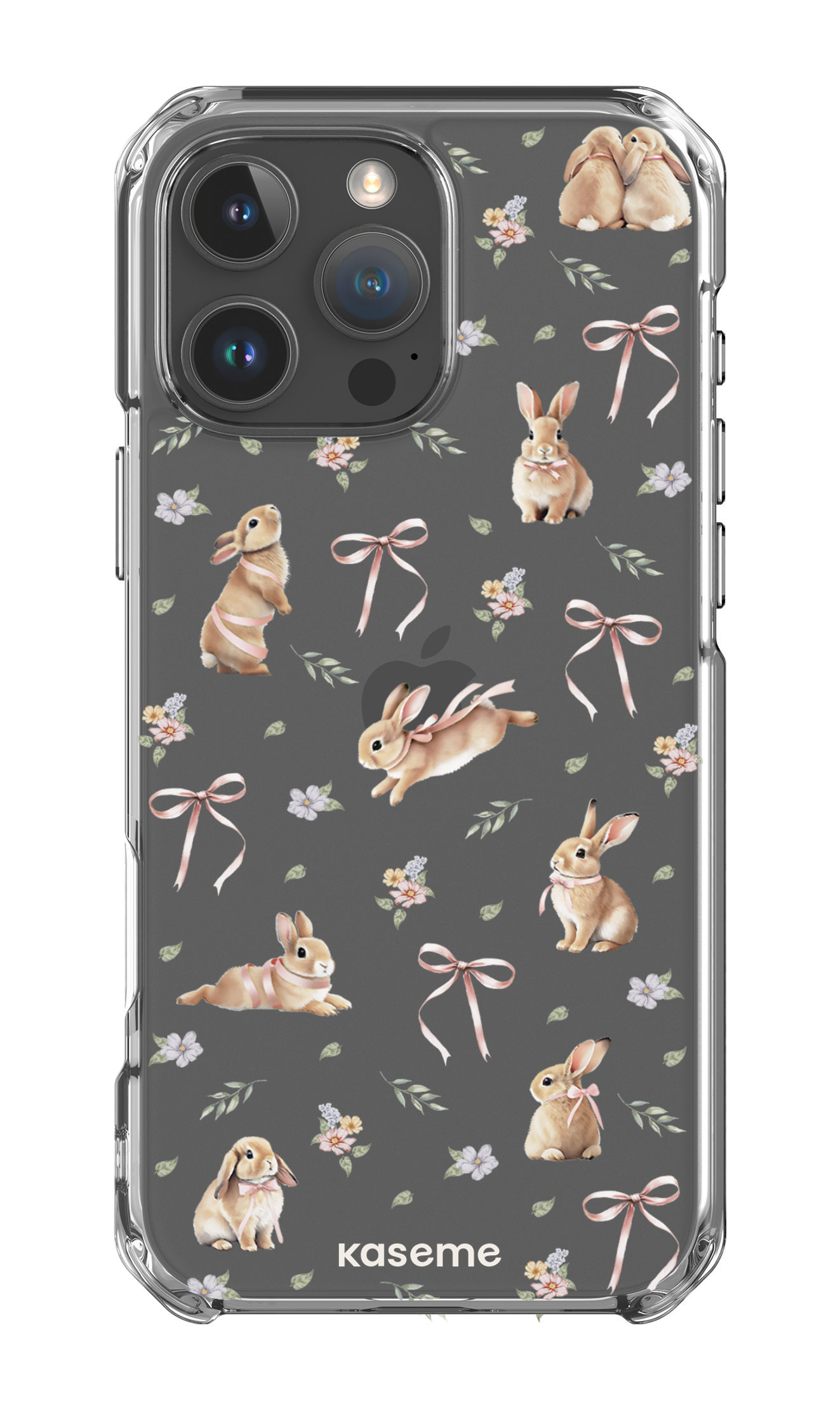  Bunny Bloom Clear Case -