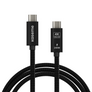 Cable USB-C à USB-C Noir