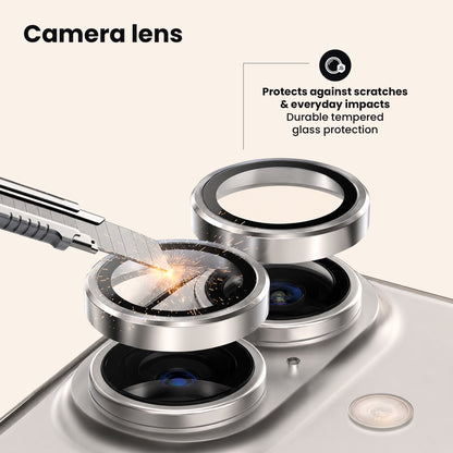 Camera Lens Aluminum - Black
