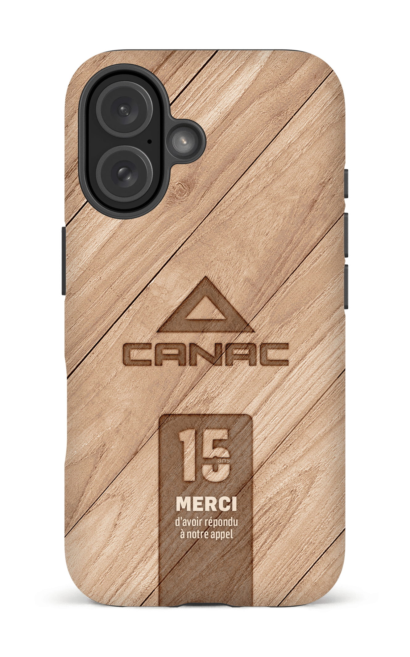Canac 15 ans - iPhone 16 Impact (Matte)