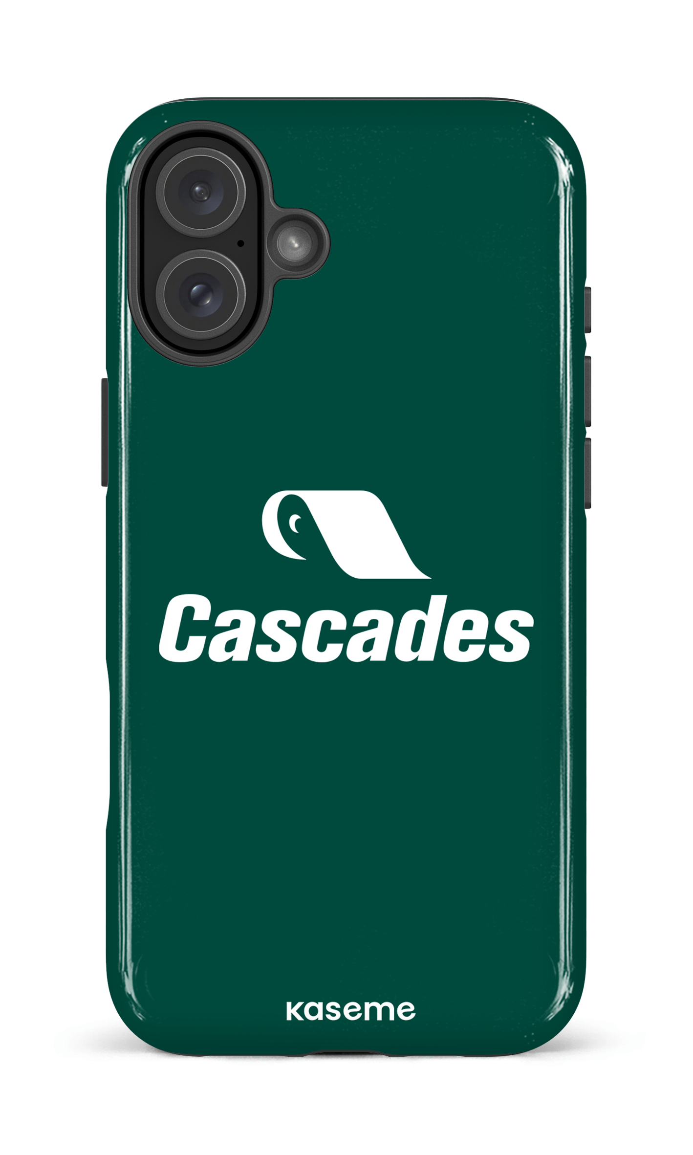 Cascades Vert - iPhone 16 Plus Impact Case