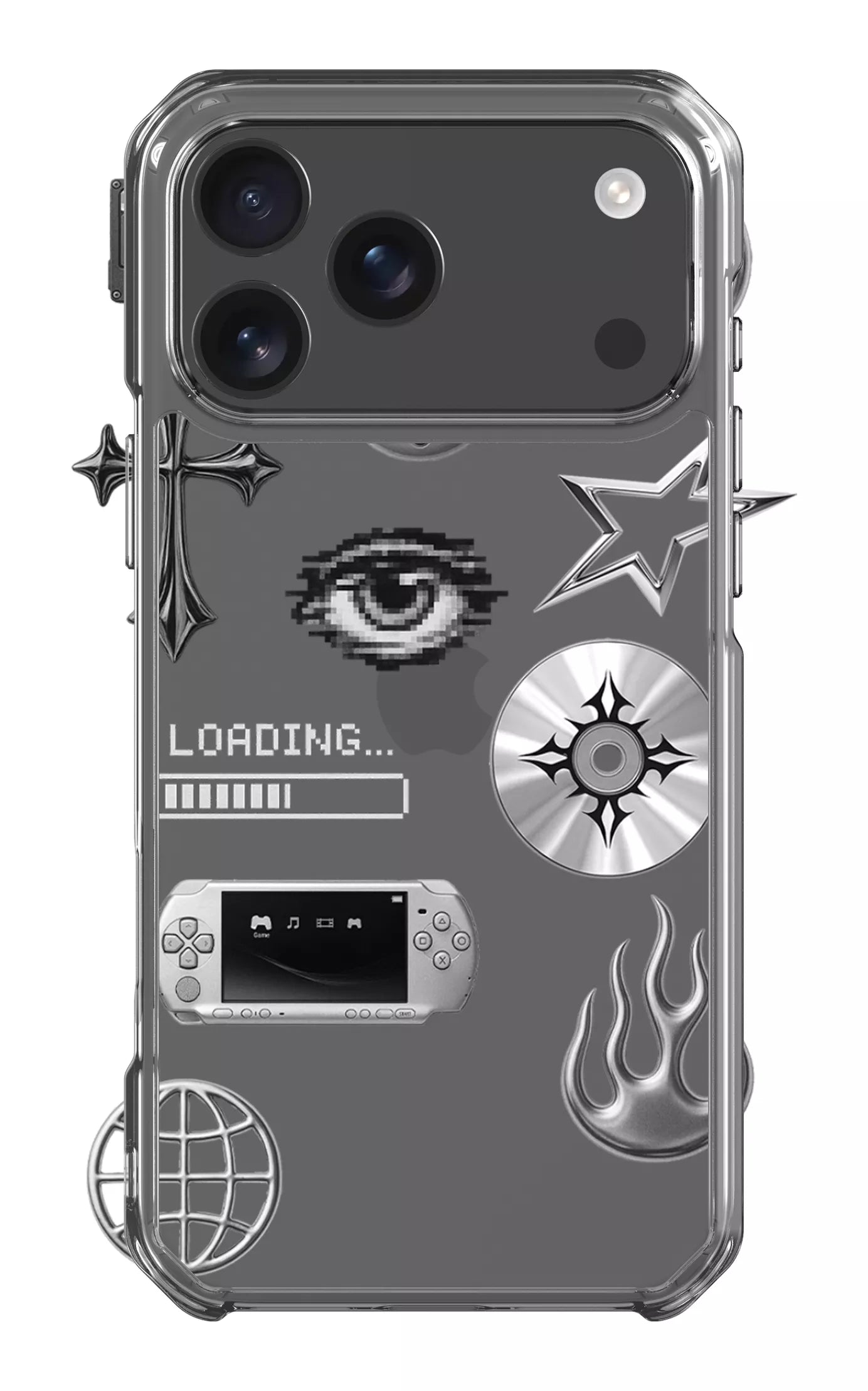  Chrome Clear Case -