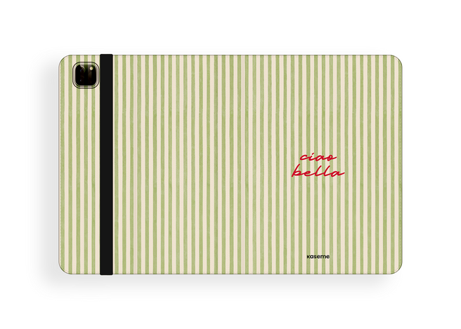Ciao Bella Green iPad Case