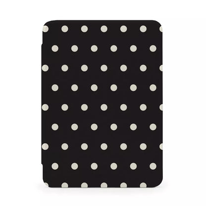Kindle Paperwhite 6 / Colorsoft Polka Black Kindle Case -